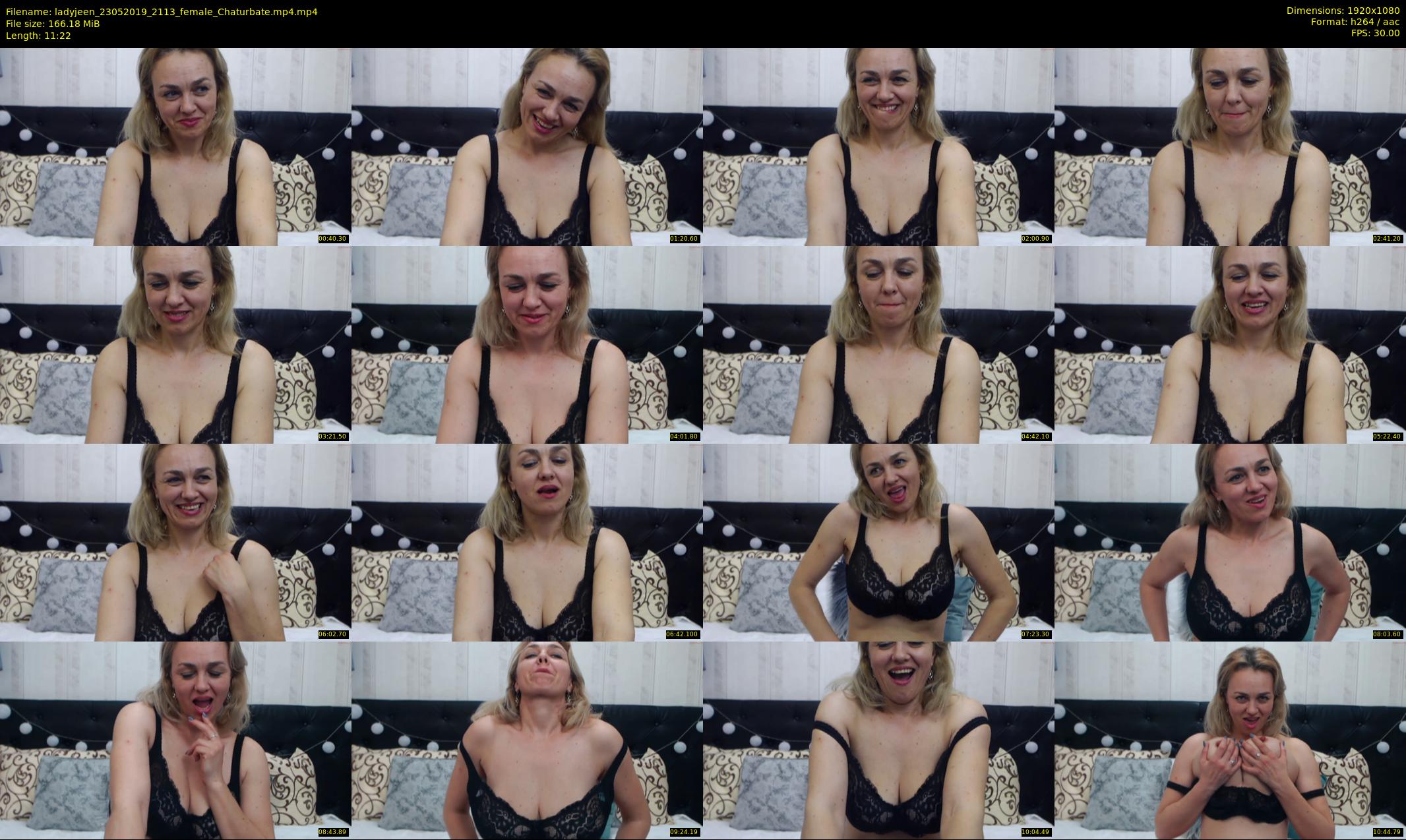 ladyjeen — 12 minute Chaturbate female cam show recording, 1080p, May 23, 2019