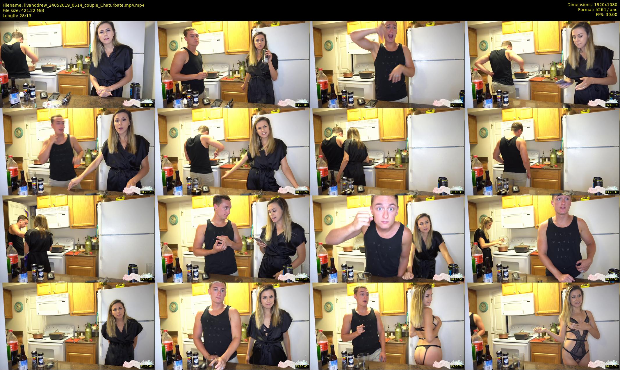 livanddrew — 29 minute Chaturbate couple cam show recording, 1080p, May 24, 2019