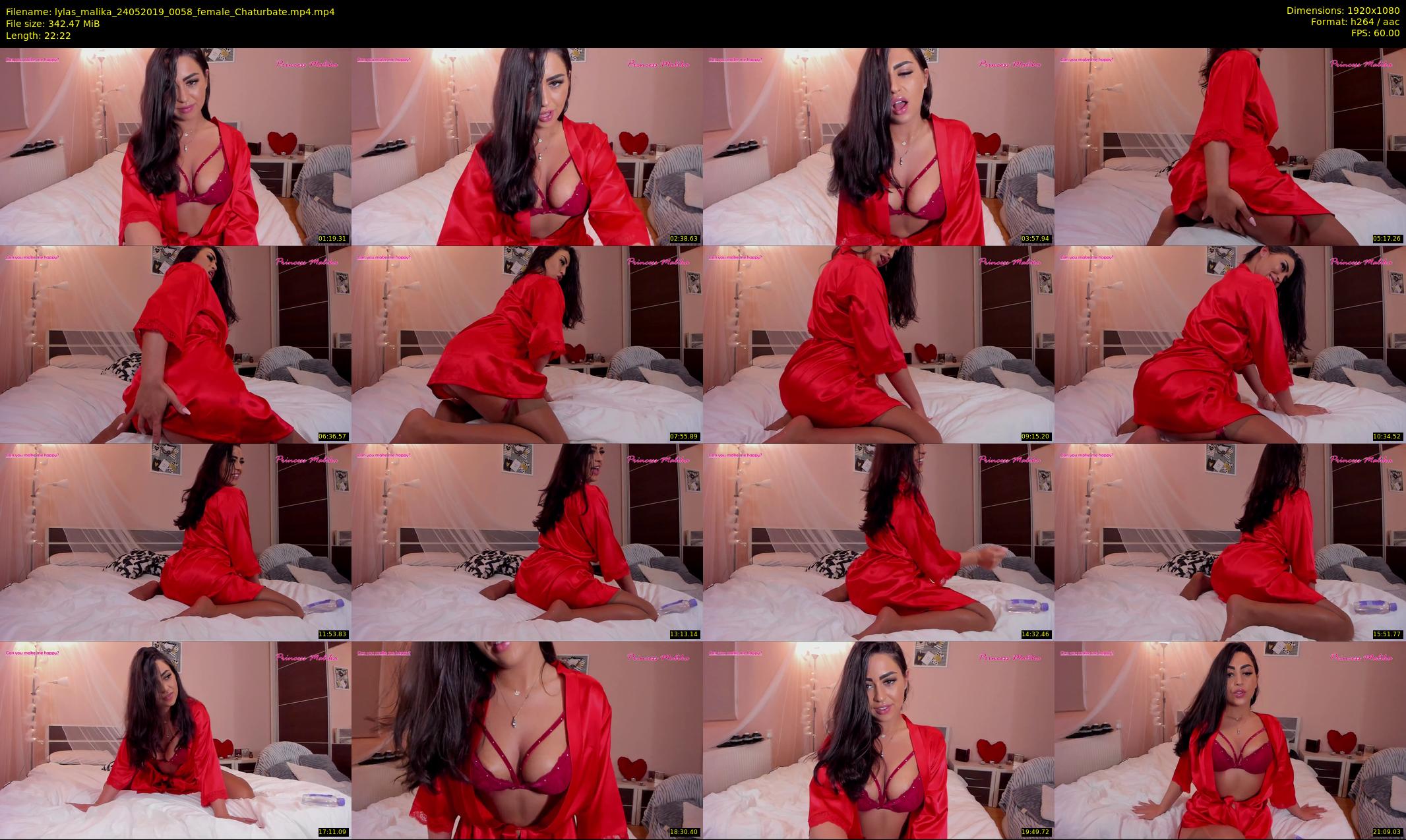 lylas_malika — 23 minute Chaturbate female cam show recording, 1080p, May 24, 2019