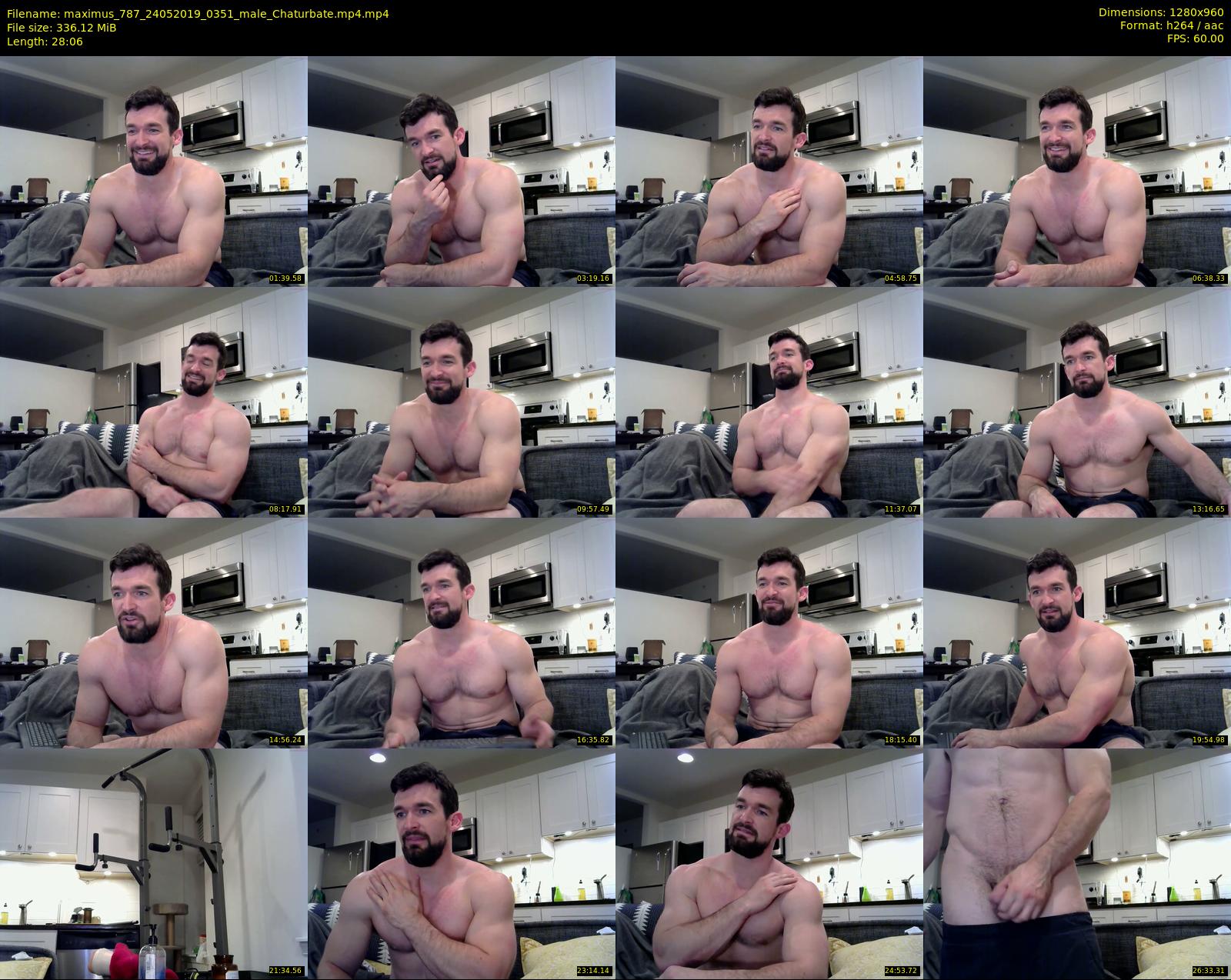 maximus_787 — 29 minute Chaturbate male cam show recording, 720p, May 24, 2019