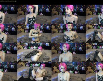 midnightpixie — 60 minute Chaturbate female cam show recording, 720p, May 24, 2019