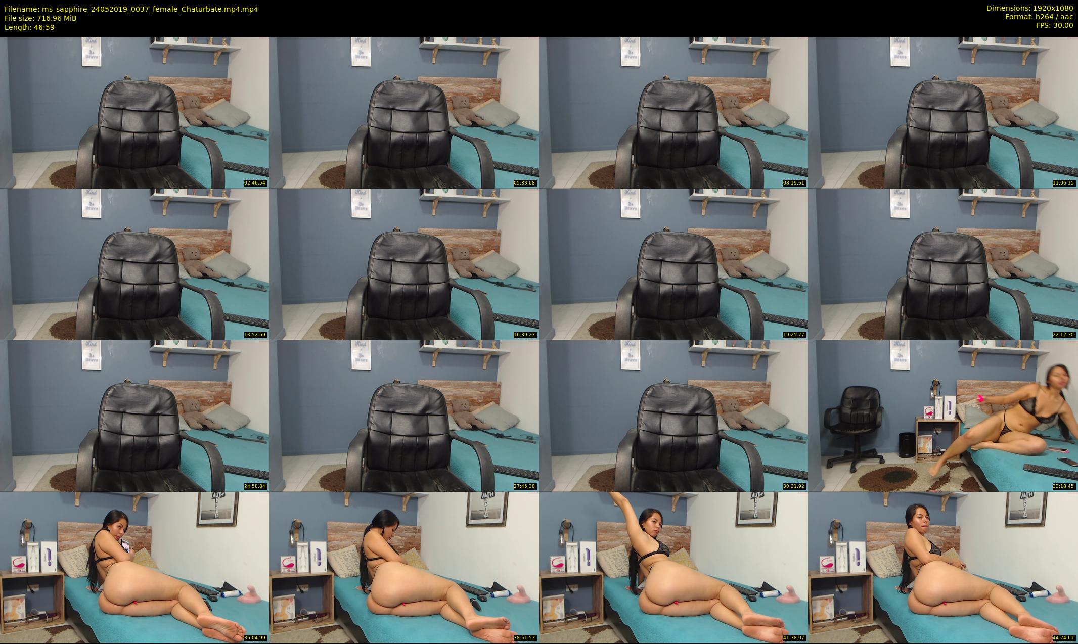 ms_sapphire — 47 minute Chaturbate female cam show recording, 1080p, May 24, 2019