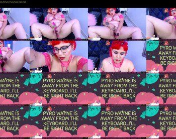 pyrowayne — 14 minute Chaturbate female cam show recording, 720p, May 24, 2019