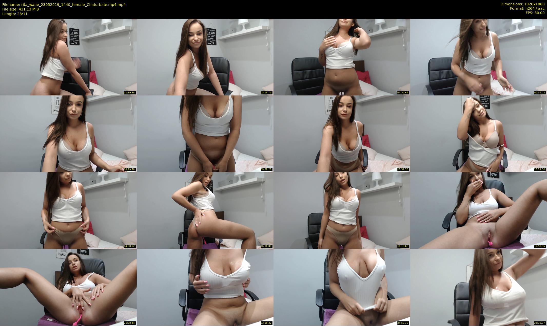 rita_wane — 29 minute Chaturbate female cam show recording, 1080p, May 23, 2019