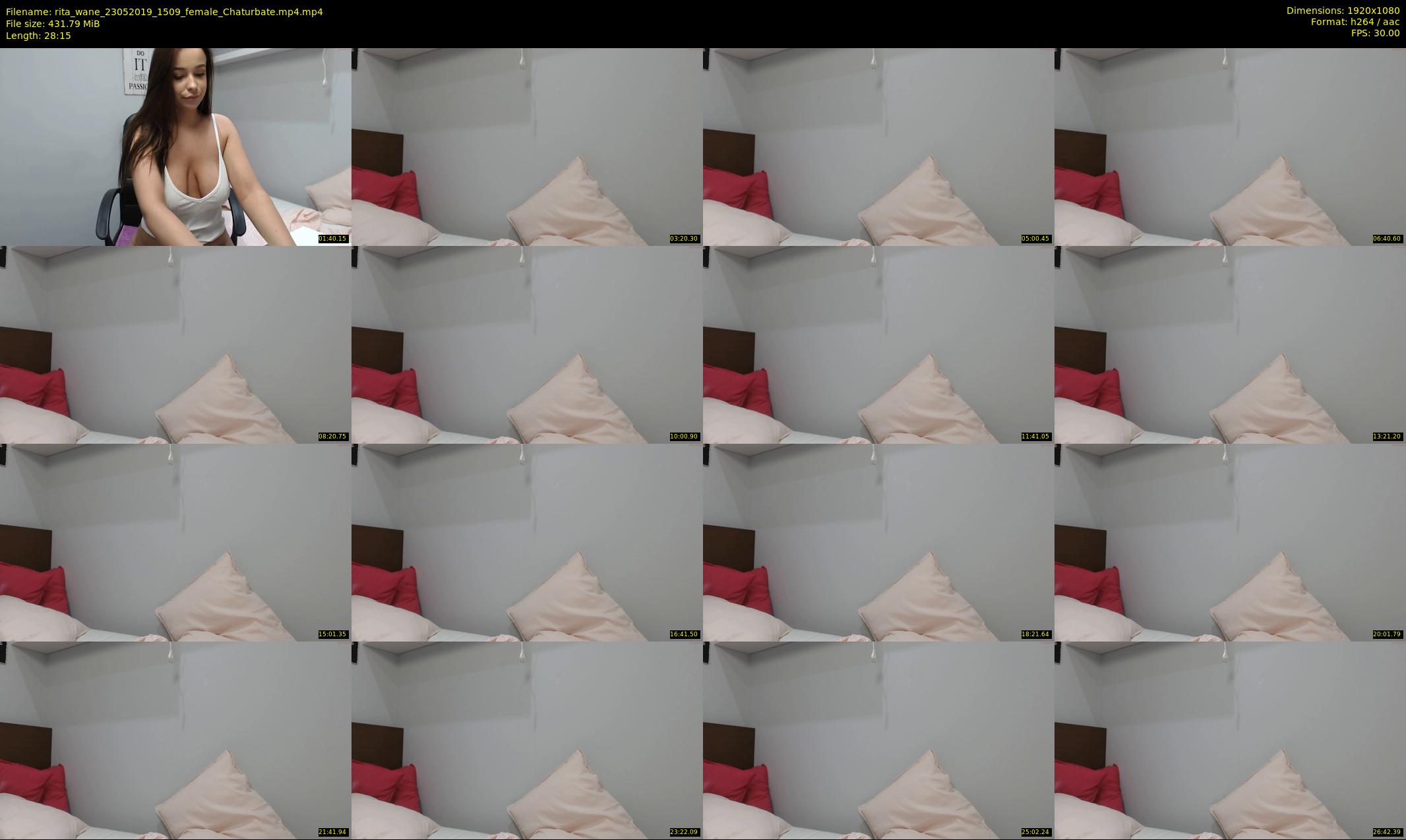 rita_wane — 29 minute Chaturbate female cam show recording, 1080p, May 23, 2019