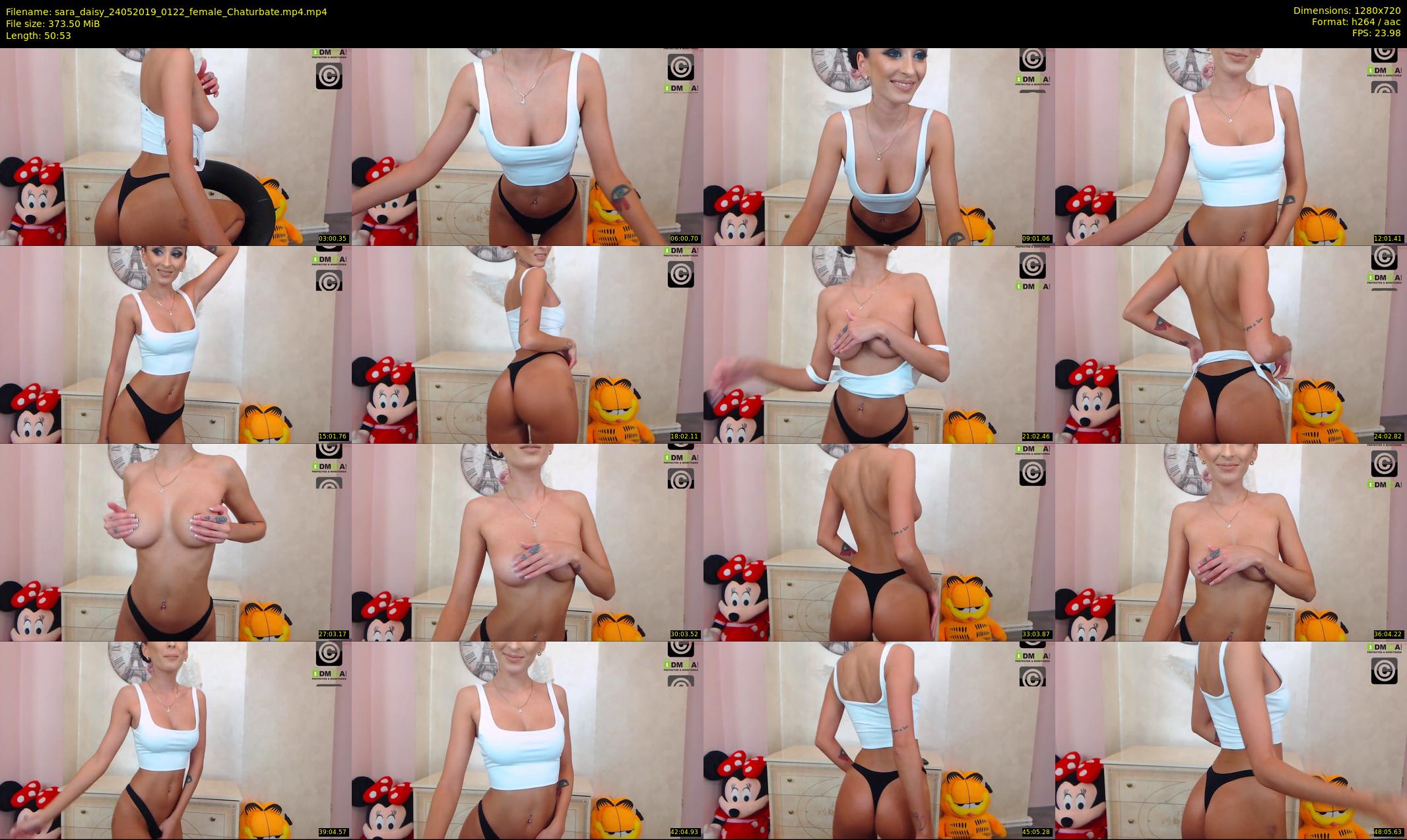sara_daisy — 51 minute Chaturbate female cam show recording, 720p, May 24, 2019