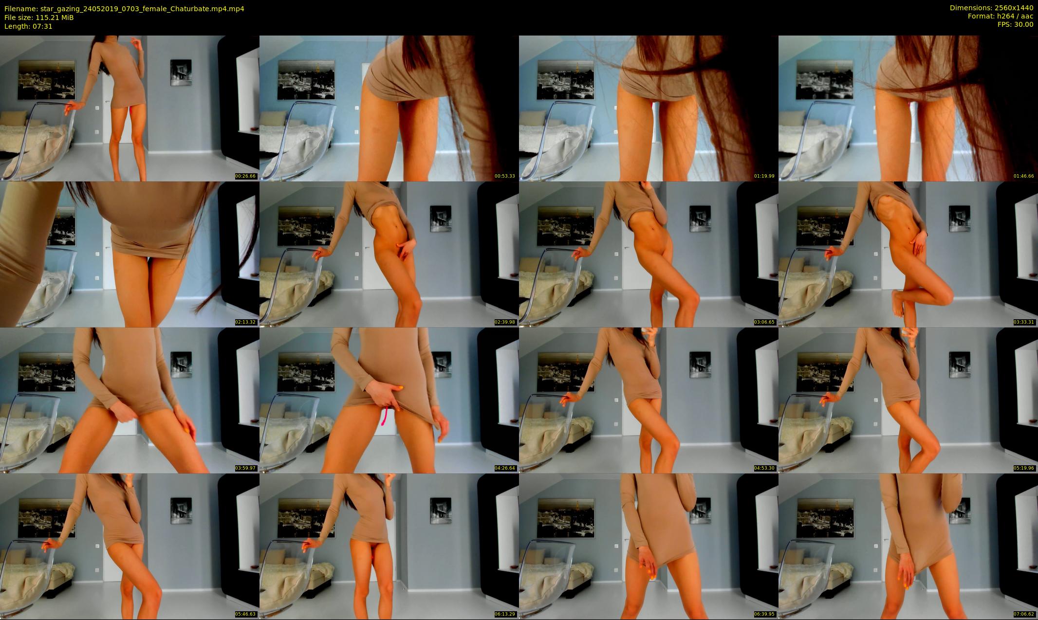 star_gazing — 8 minute Chaturbate female cam show recording, 1080p, May 24, 2019