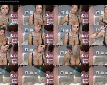 tattoo_ninja_kitty — 3 minute Chaturbate female cam show recording, 720p, May 24, 2019