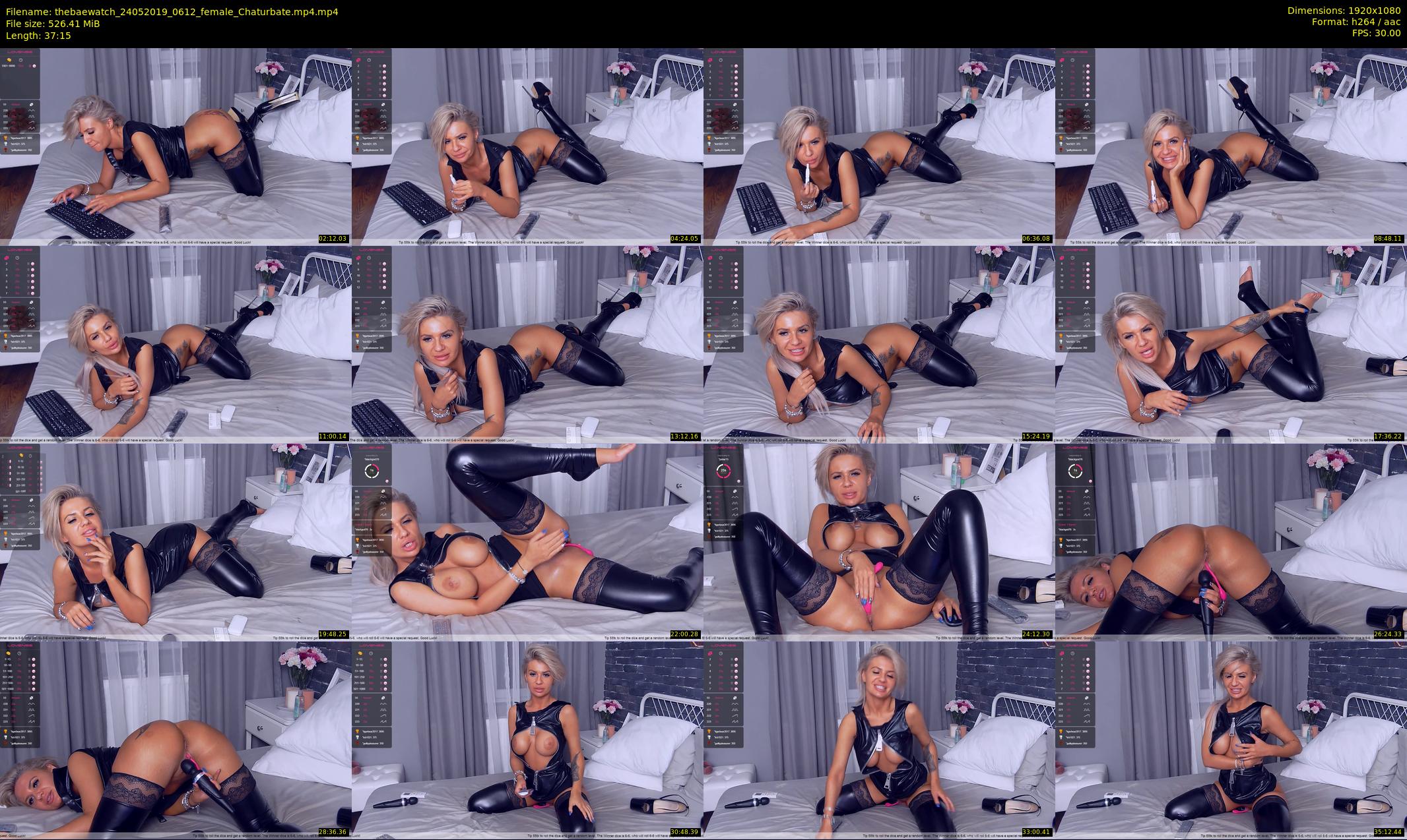 thebaewatch — 38 minute Chaturbate female cam show recording, 1080p, May 24, 2019