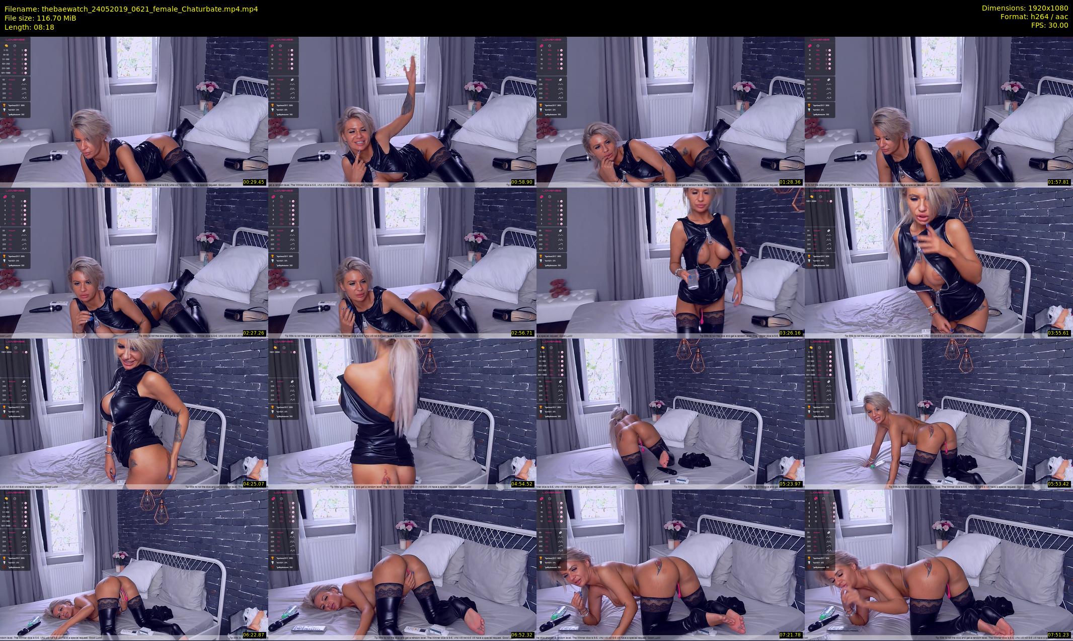 thebaewatch — 9 minute Chaturbate female cam show recording, 1080p, May 24, 2019