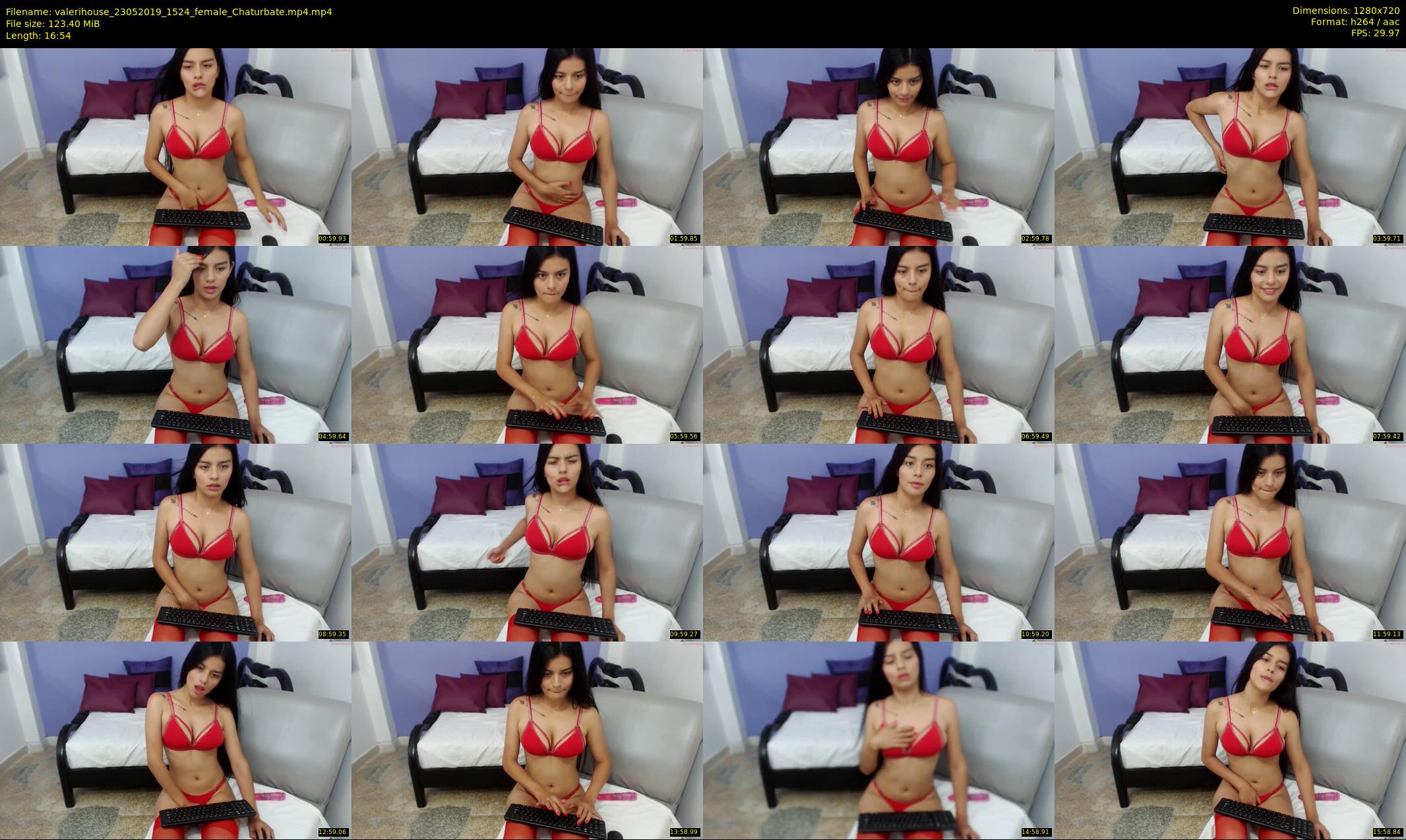 valerihouse — 17 minute Chaturbate female cam show recording, 720p, May 23, 2019
