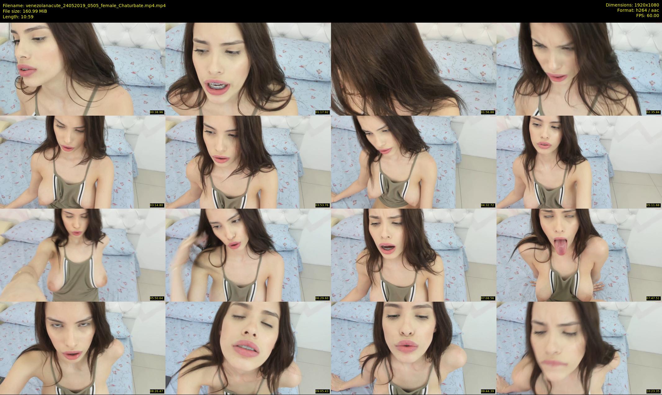 venezolanacute — 11 minute Chaturbate female cam show recording, 1080p, May 24, 2019