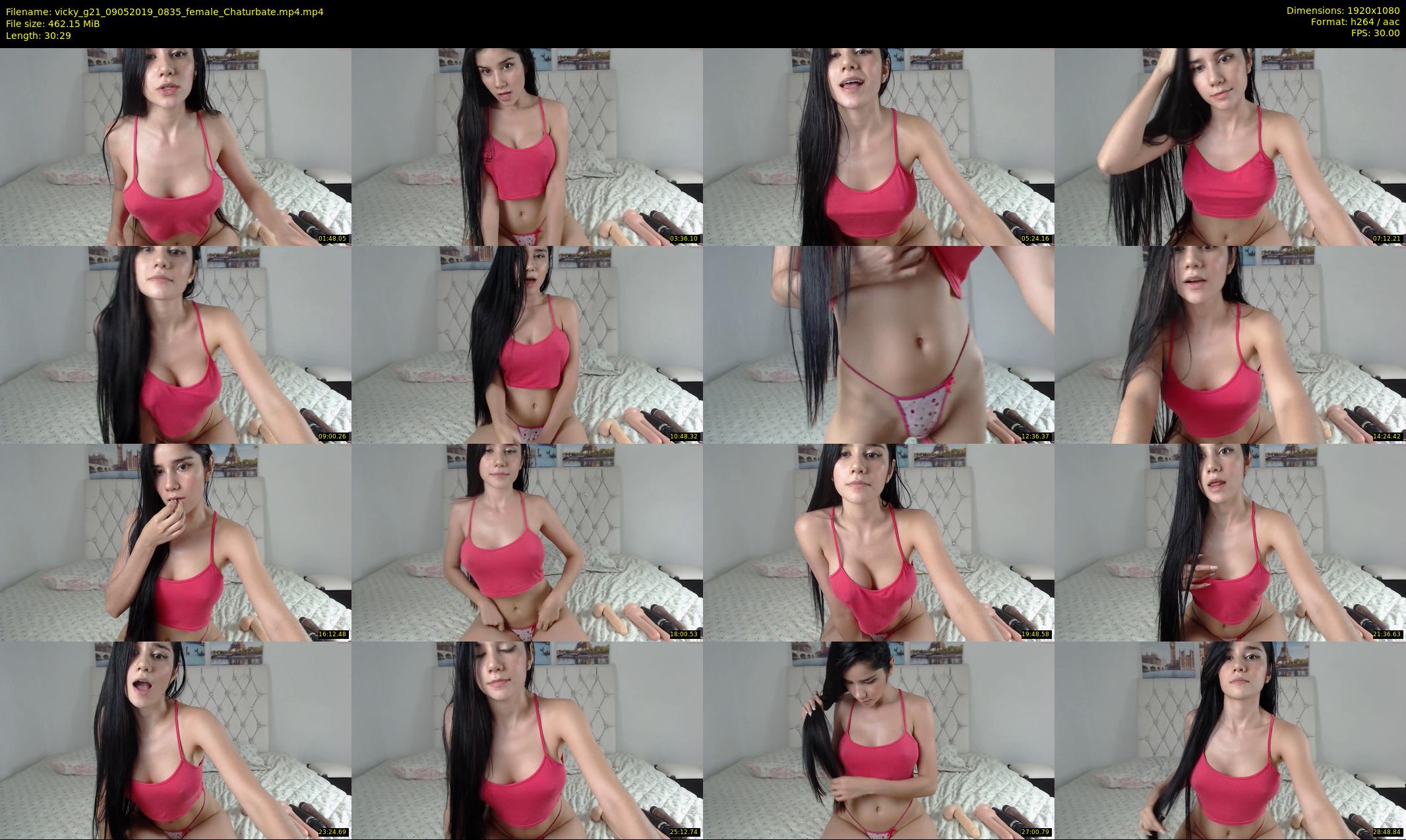 vicky_g21 — 31 minute Chaturbate female cam show recording, 1080p, May 9, 2019