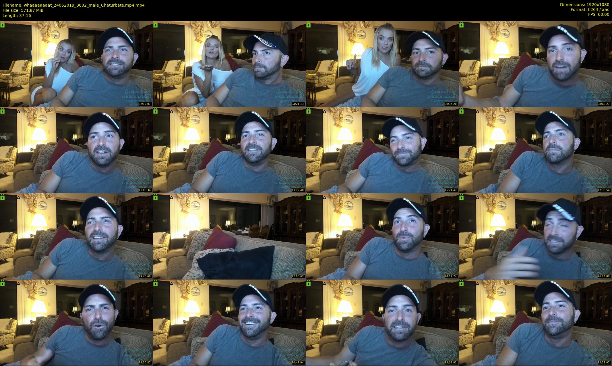 whaaaaaaaat — 38 minute Chaturbate couple cam show recording, 1080p, May 24, 2019