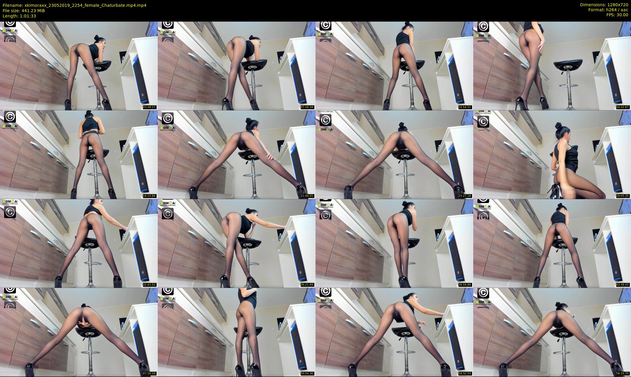 xkimoraxx — 62 minute Chaturbate female cam show recording, 720p, May 23, 2019