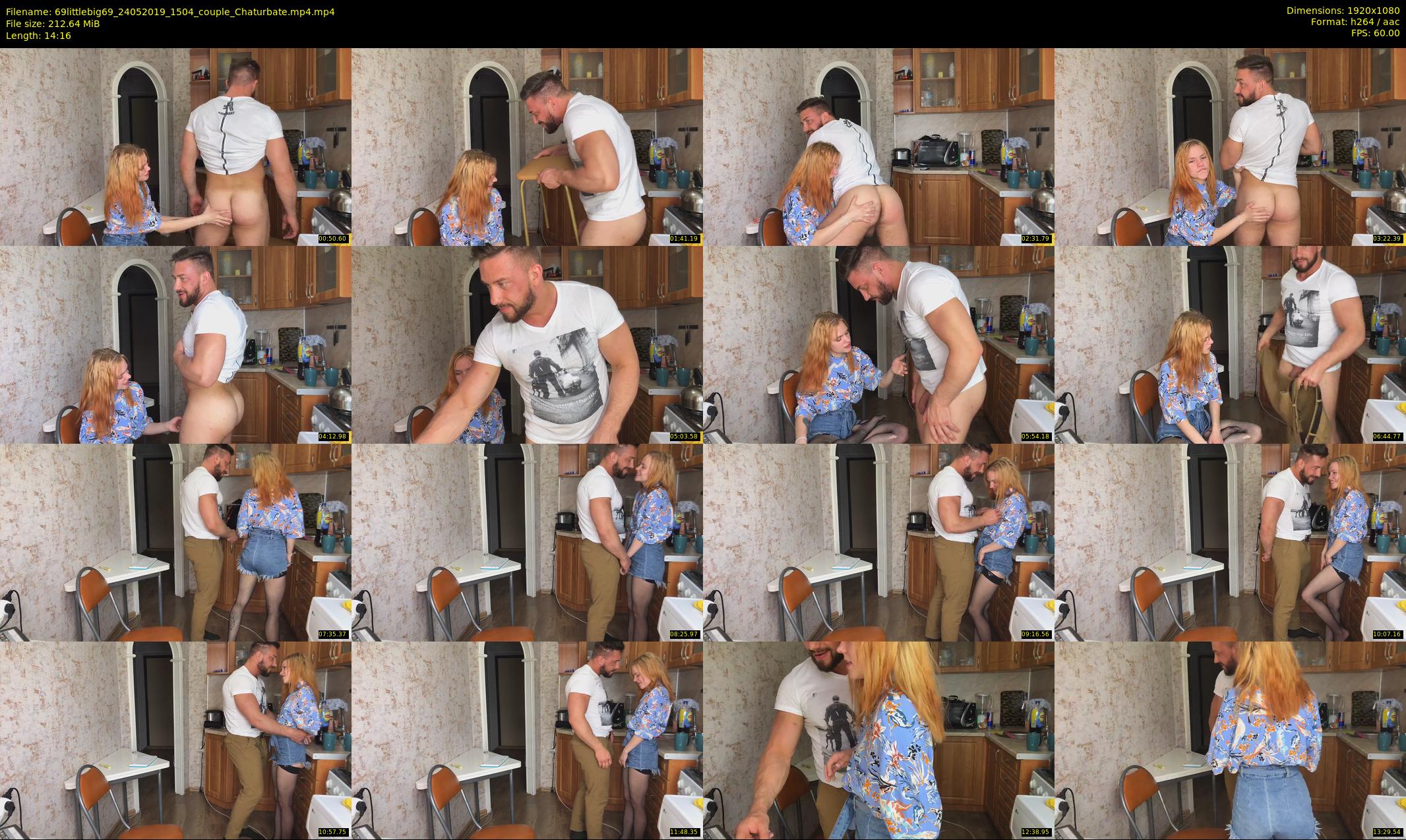 69littlebig69 — 15 minute Chaturbate couple cam show recording, 1080p, May 24, 2019