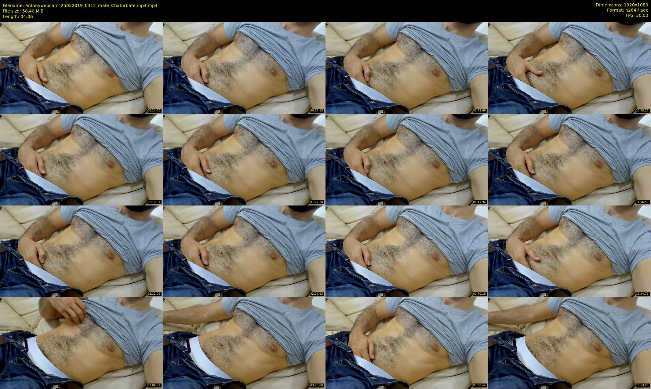 antonywebcam — 5 minute Chaturbate male cam show recording, 1080p, May 25, 2019