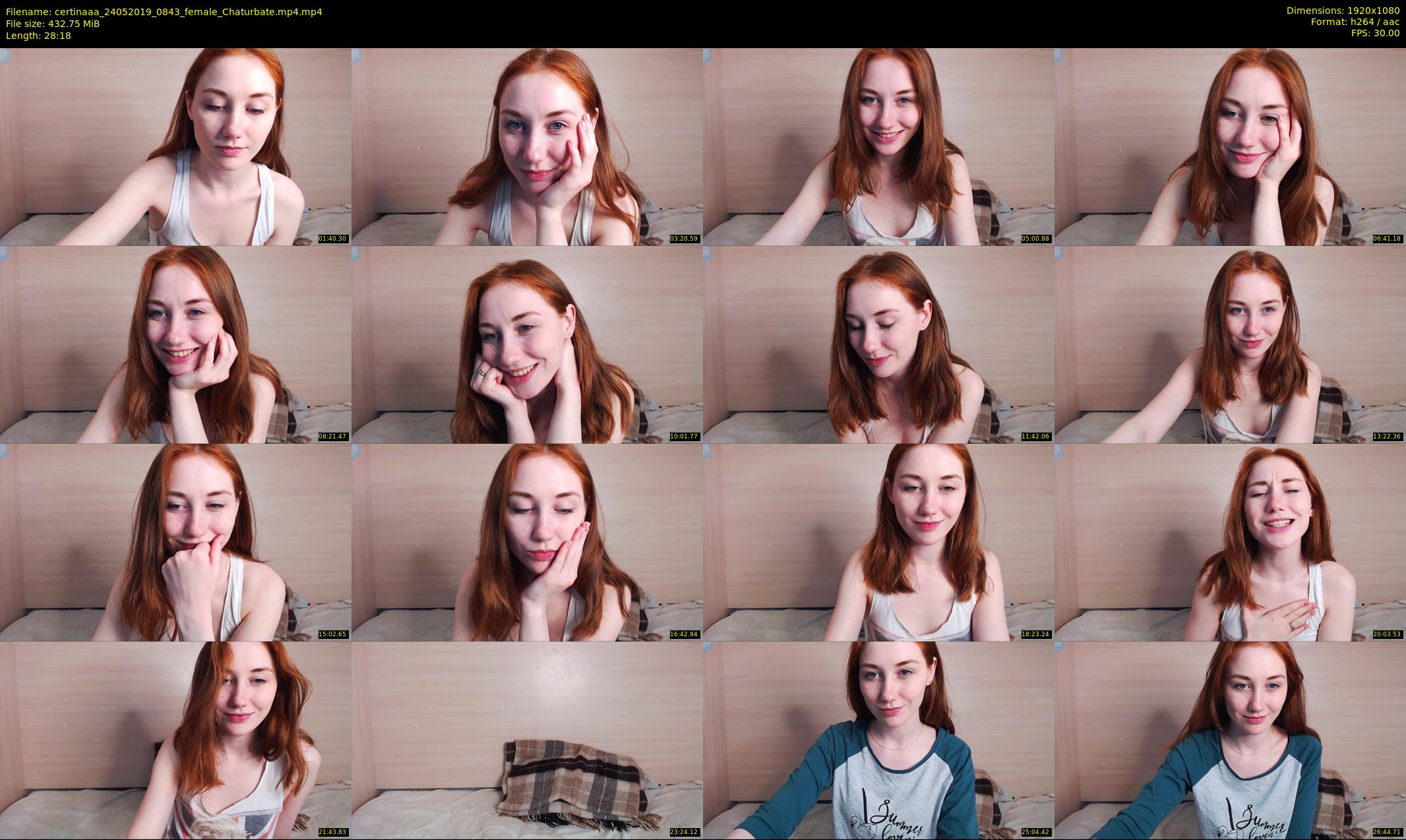 certinaaa — 29 minute Chaturbate female cam show recording, 1080p, May 24, 2019