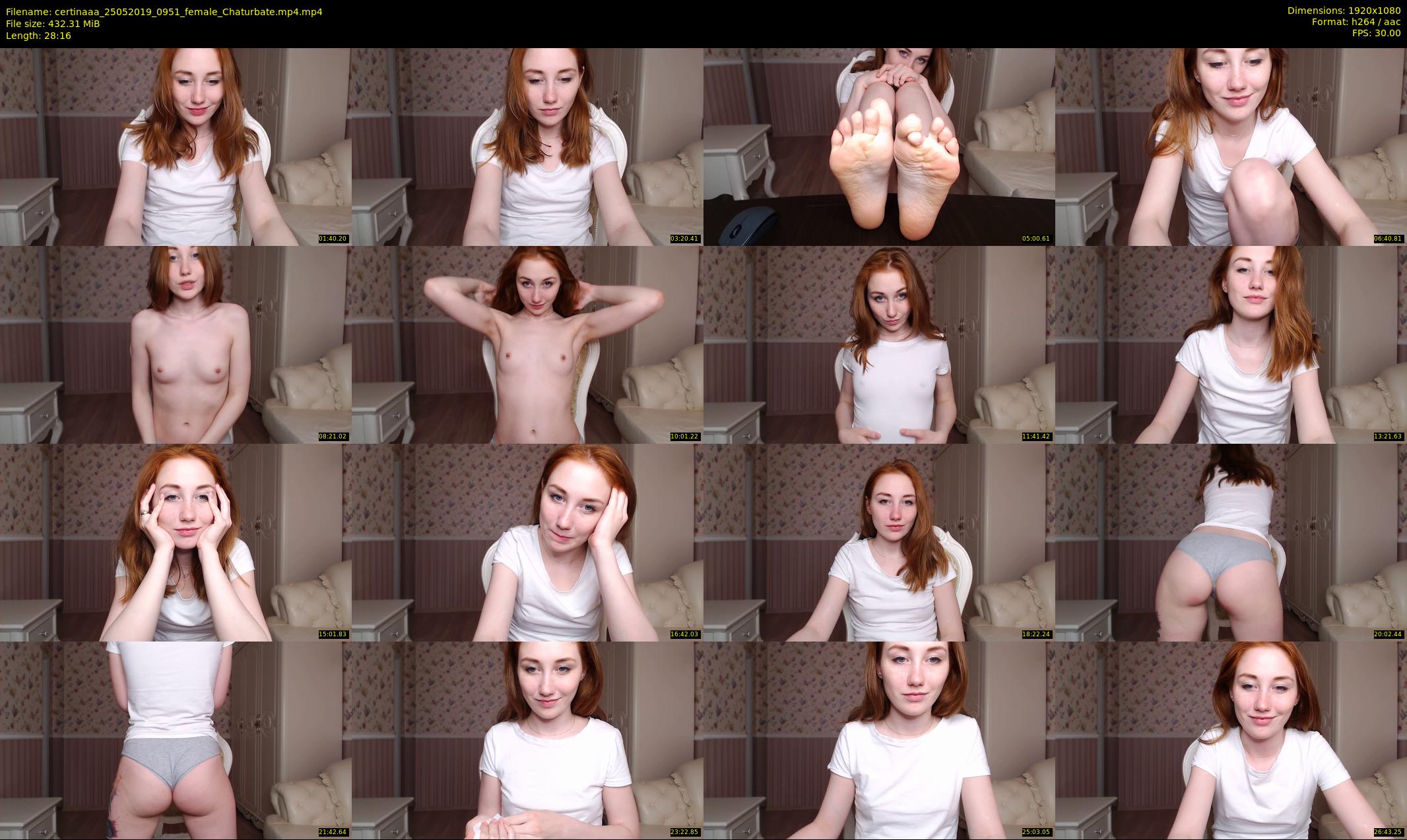 certinaaa — 29 minute Chaturbate female cam show recording, 1080p, May 25, 2019