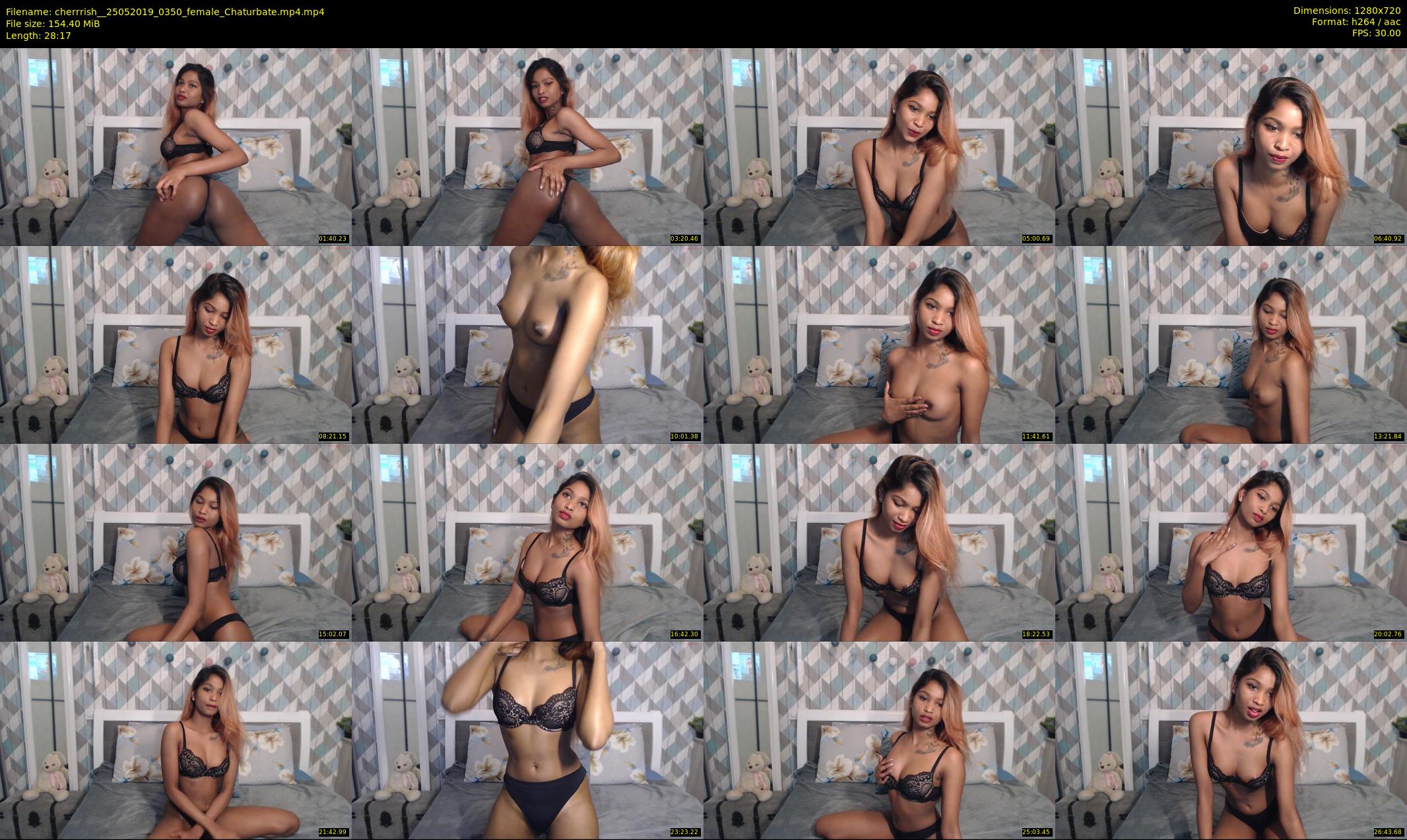 cherrrish_ — 29 minute Chaturbate female cam show recording, 720p, May 25, 2019