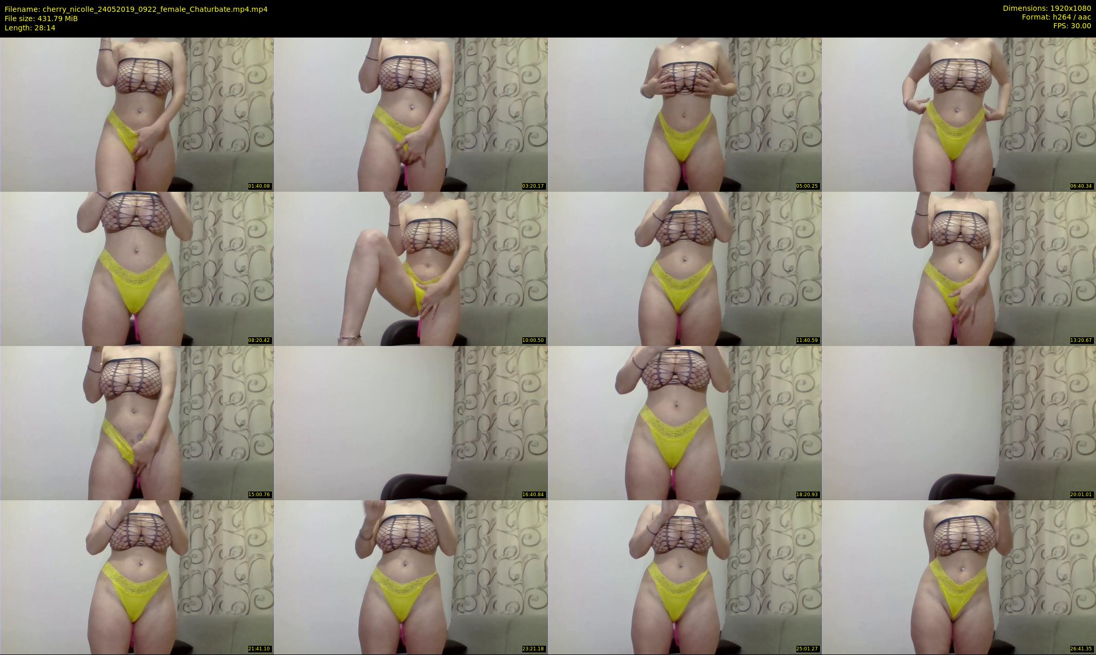 cherry_nicolle — 29 minute Chaturbate female cam show recording, 1080p, May 24, 2019