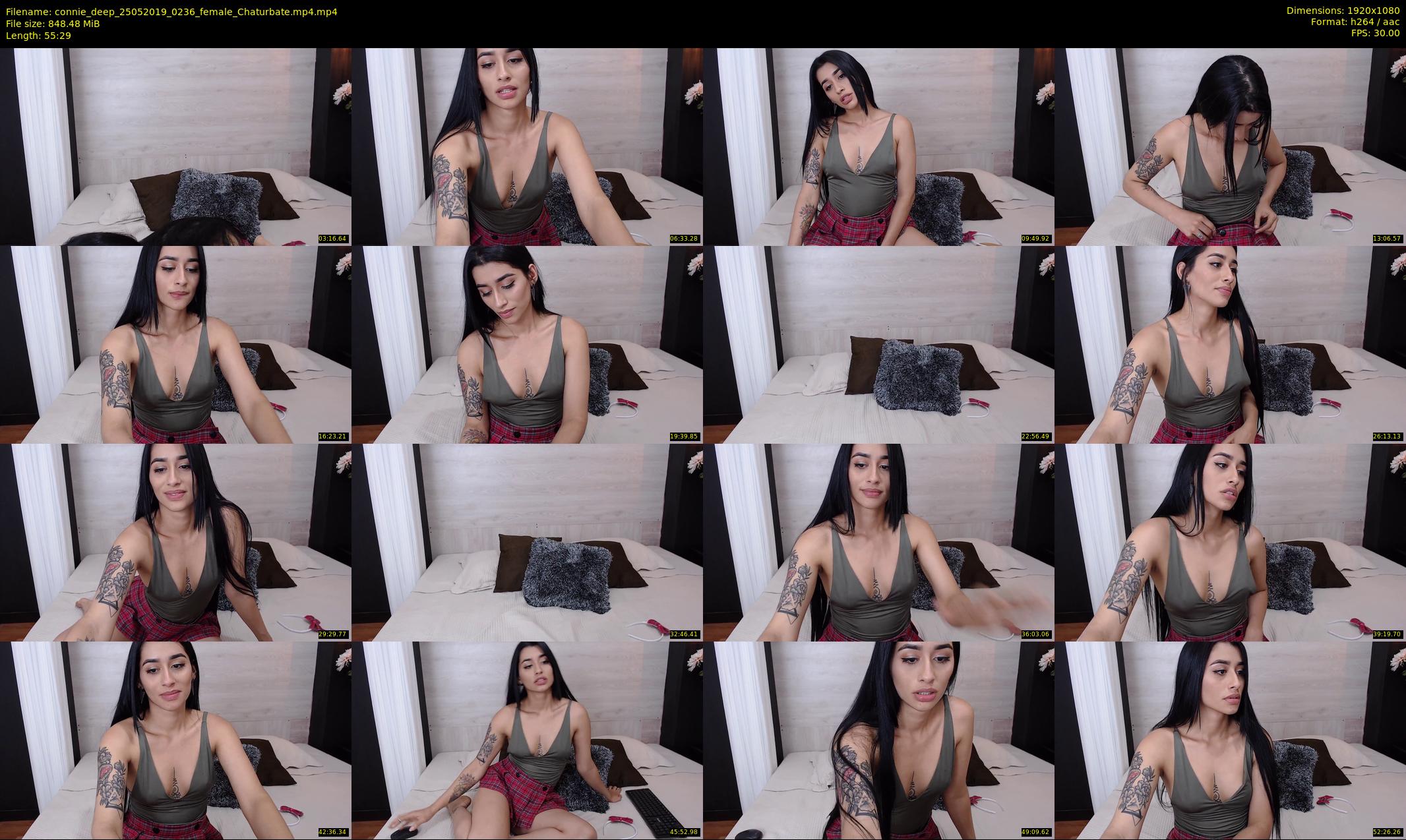 connie_deep — 56 minute Chaturbate female cam show recording, 1080p, May 25, 2019