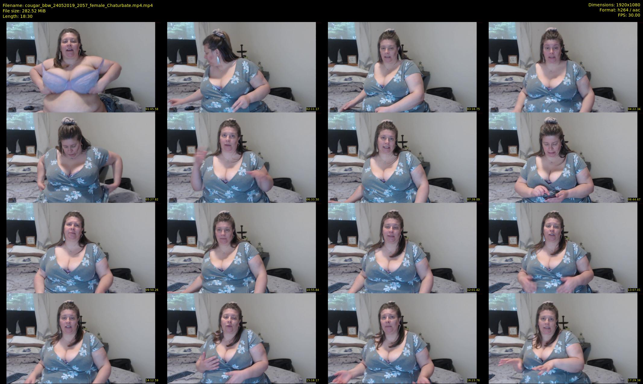 cougar_bbw — 19 minute Chaturbate female cam show recording, 1080p, May 24, 2019