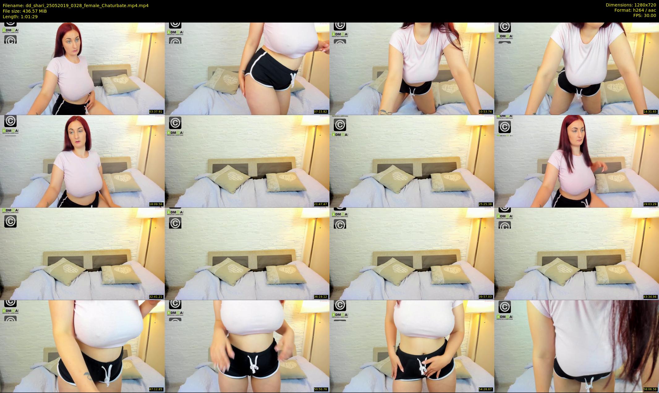 dd_shari — 62 minute Chaturbate female cam show recording, 720p, May 25, 2019
