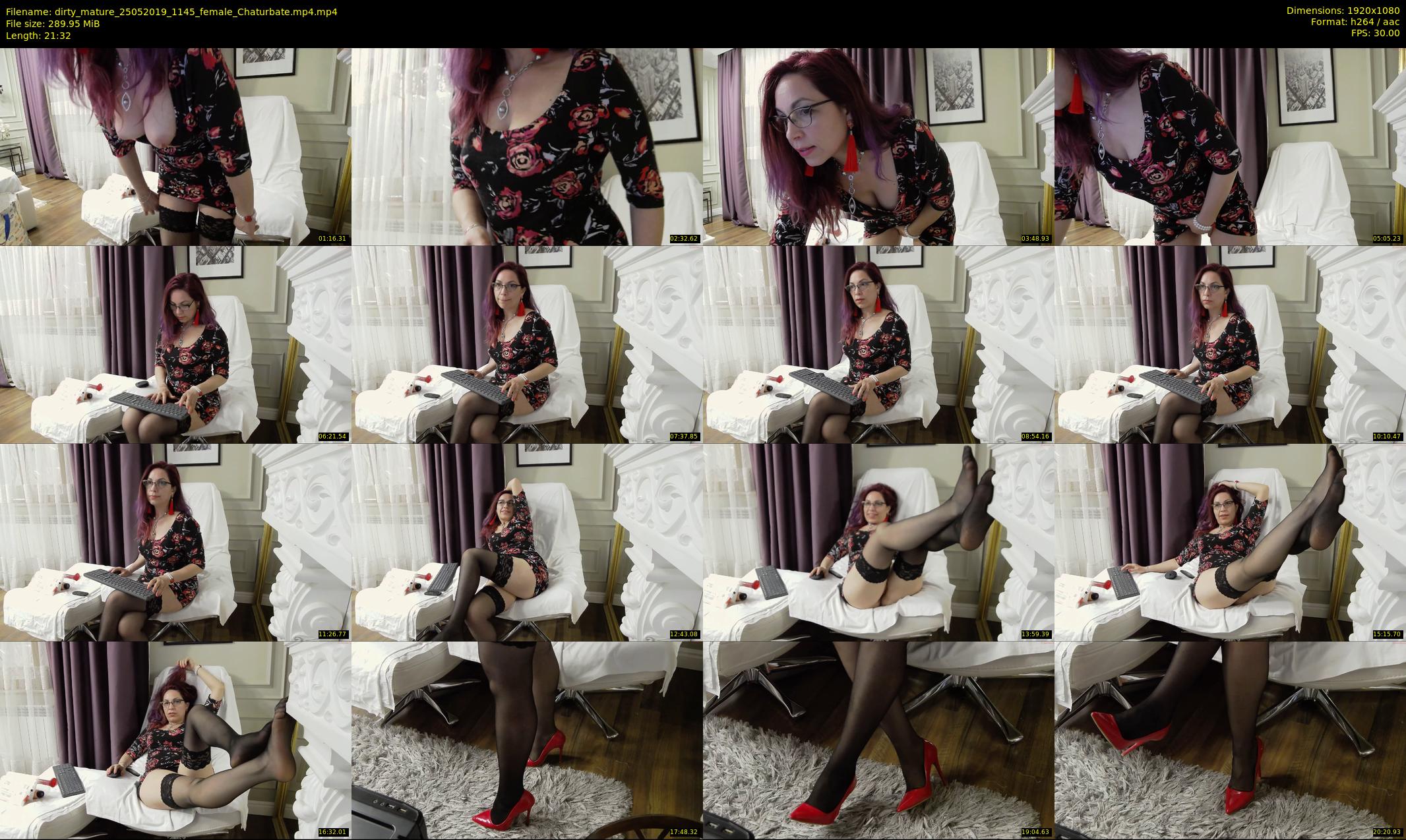 dirty_mature — 22 minute Chaturbate female cam show recording, 1080p, May 25, 2019