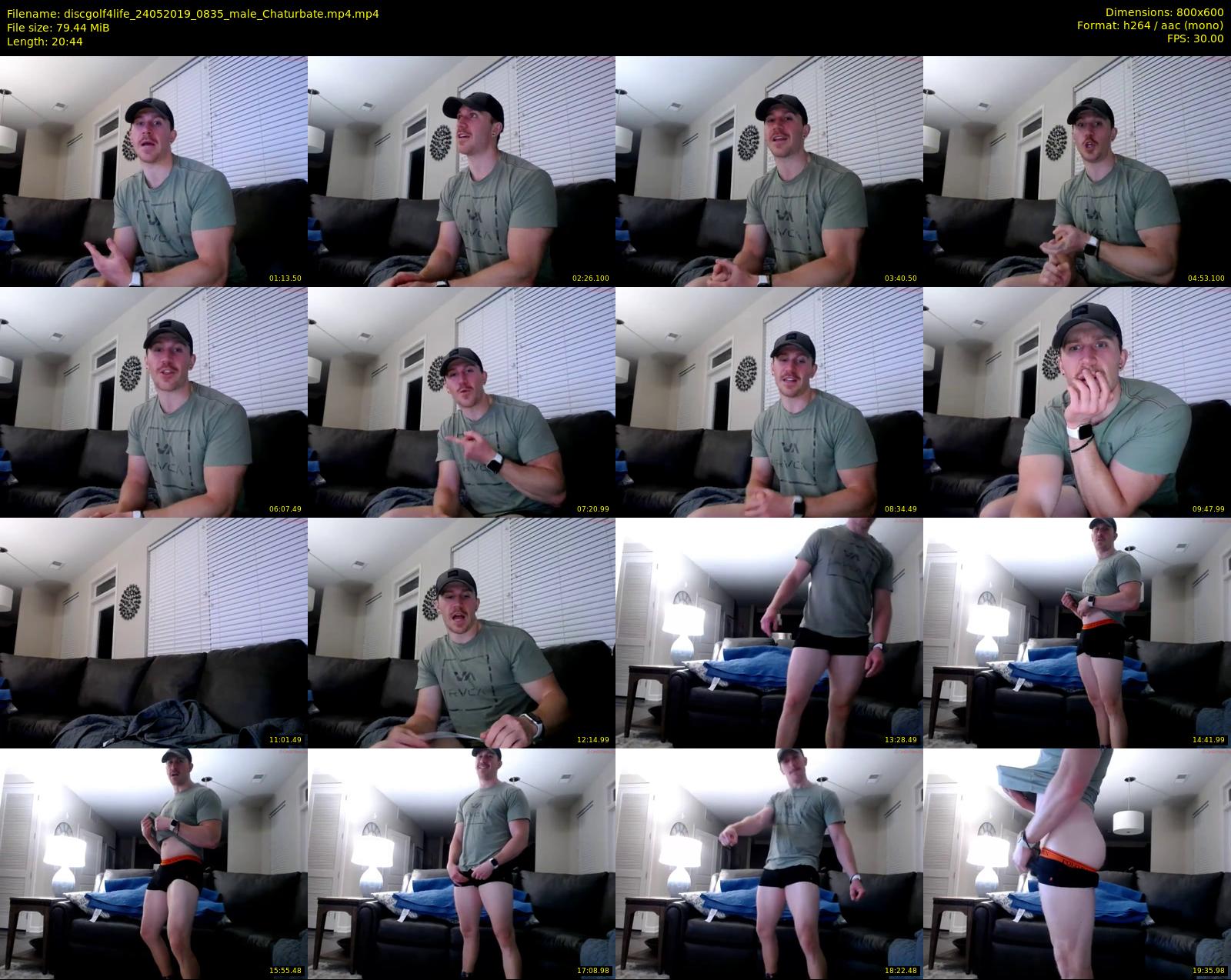 discgolf4life — 21 minute Chaturbate male cam show recording, 480p, May 24, 2019