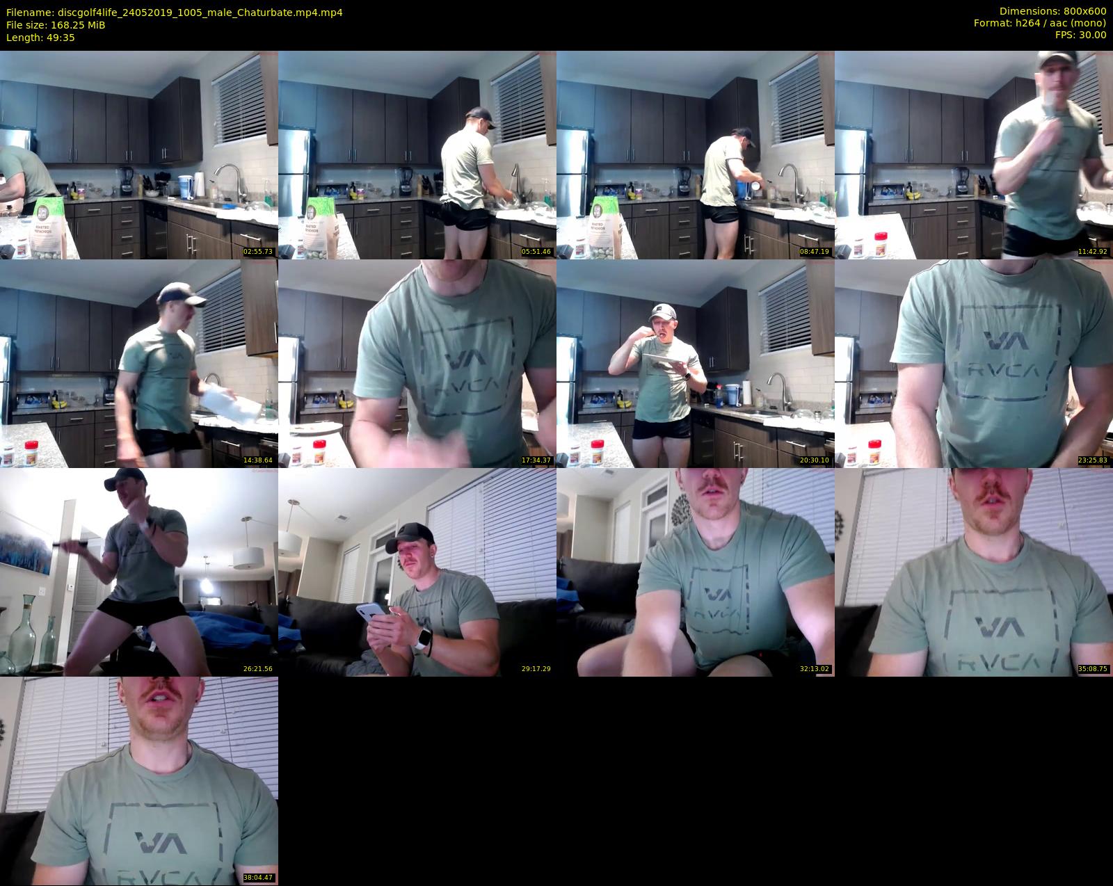 discgolf4life — 50 minute Chaturbate male cam show recording, 480p, May 24, 2019