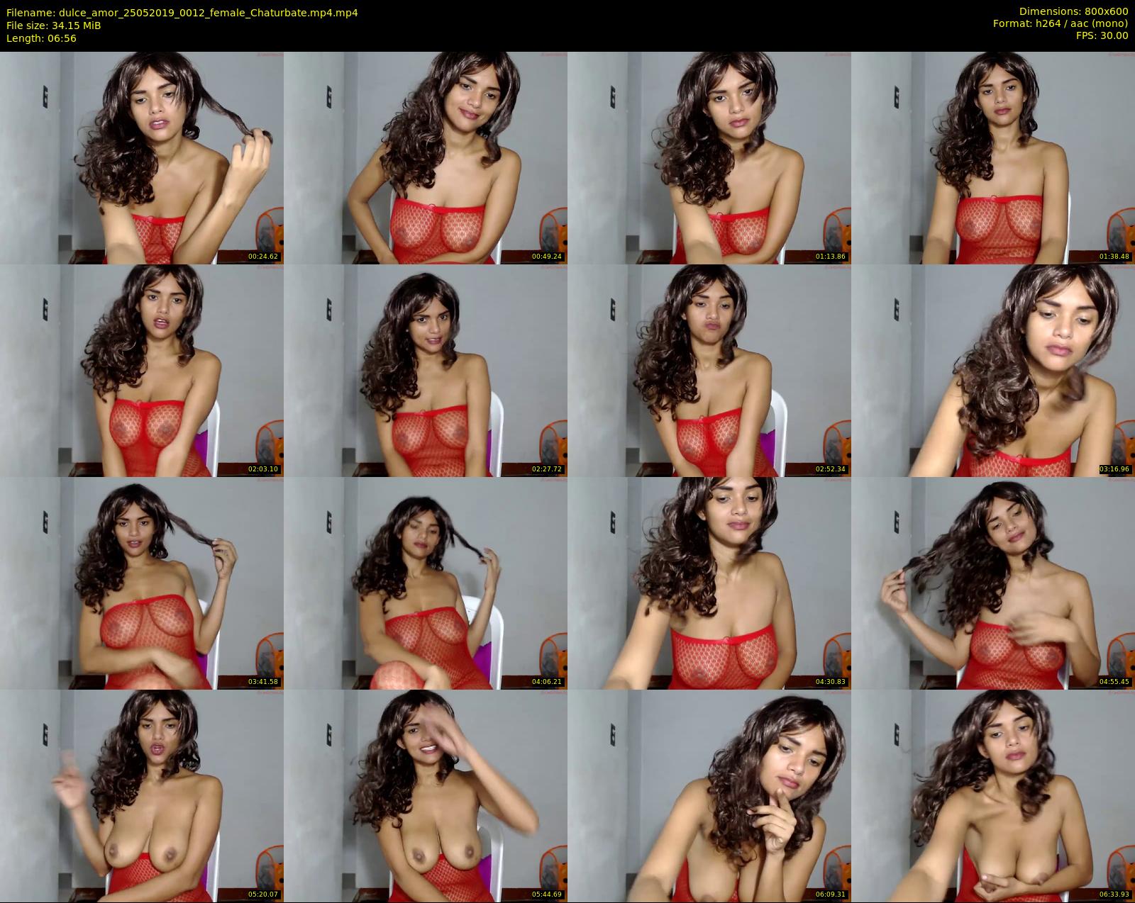dulce_amor — 7 minute Chaturbate female cam show recording, 480p, May 25, 2019