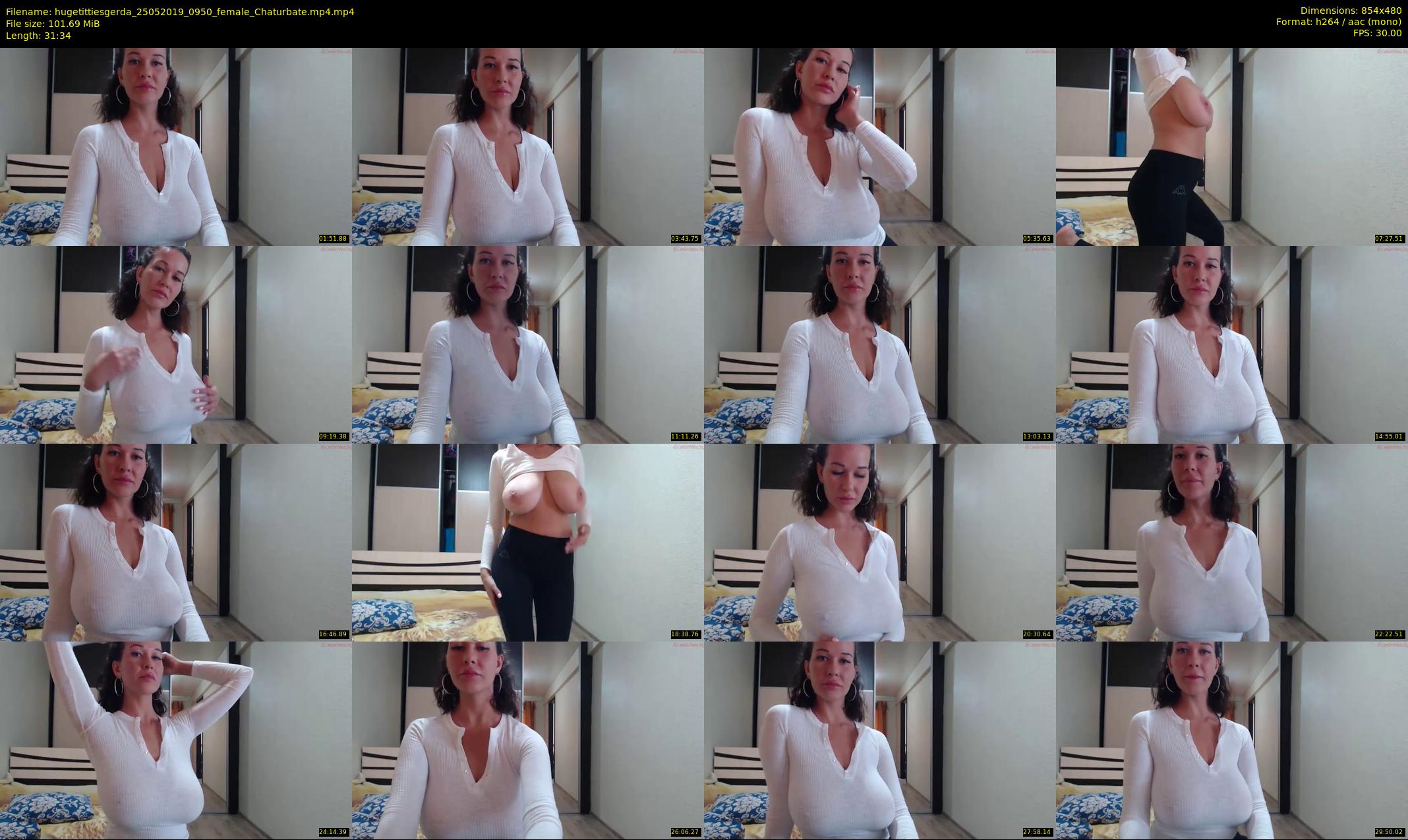 hugetittiesgerda — 32 minute Chaturbate female cam show recording, 480p, May 25, 2019