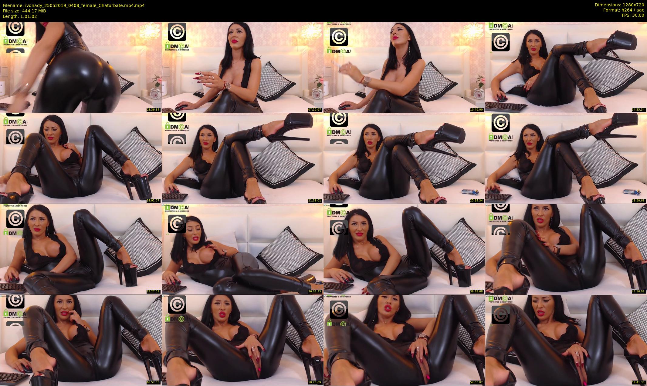 ivonady — 62 minute Chaturbate female cam show recording, 720p, May 25, 2019