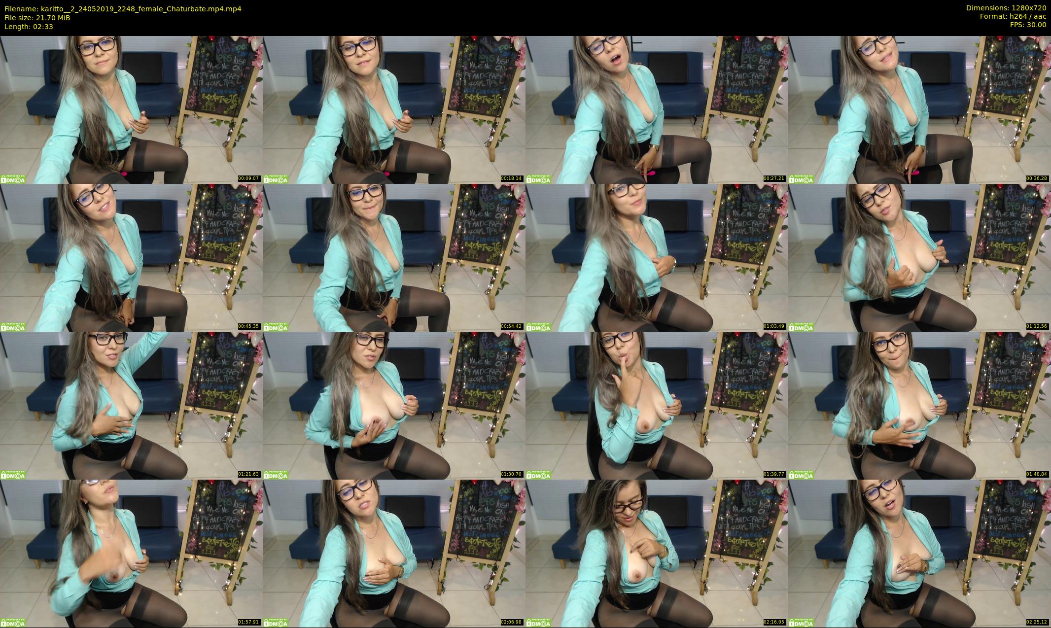 karitto__2 — 3 minute Chaturbate female cam show recording, 720p, May 24, 2019