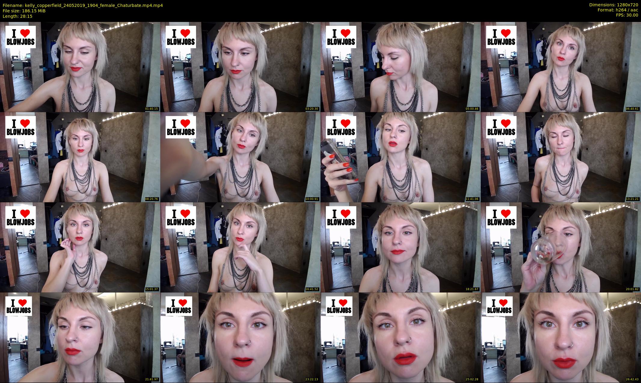 kelly_copperfield — 29 minute Chaturbate female cam show recording, 720p, May 24, 2019