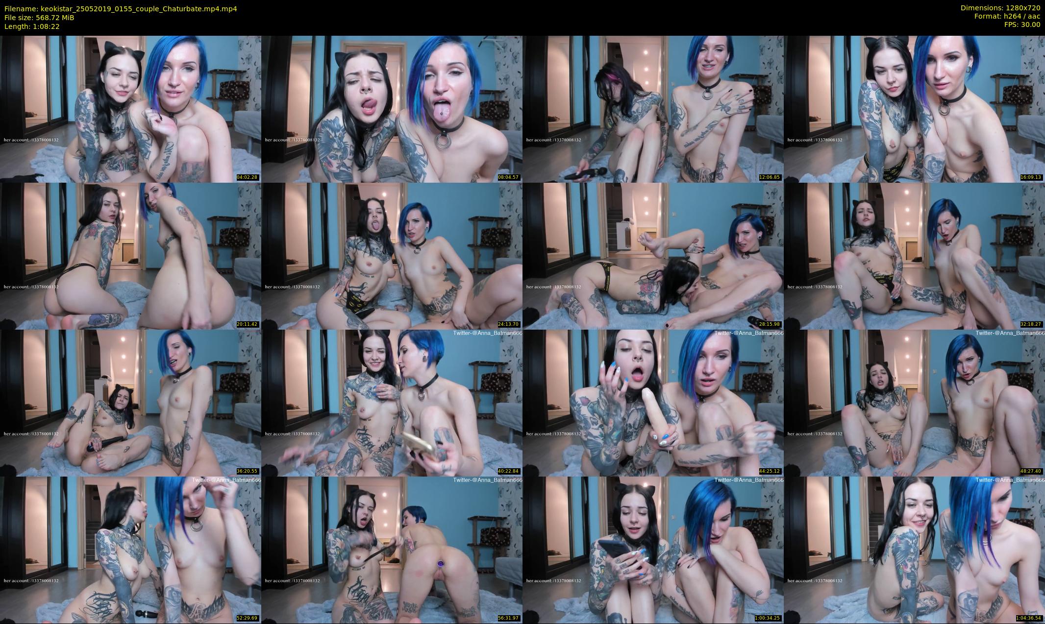 keokistar — 69 minute Chaturbate female cam show recording, 720p, May 25, 2019
