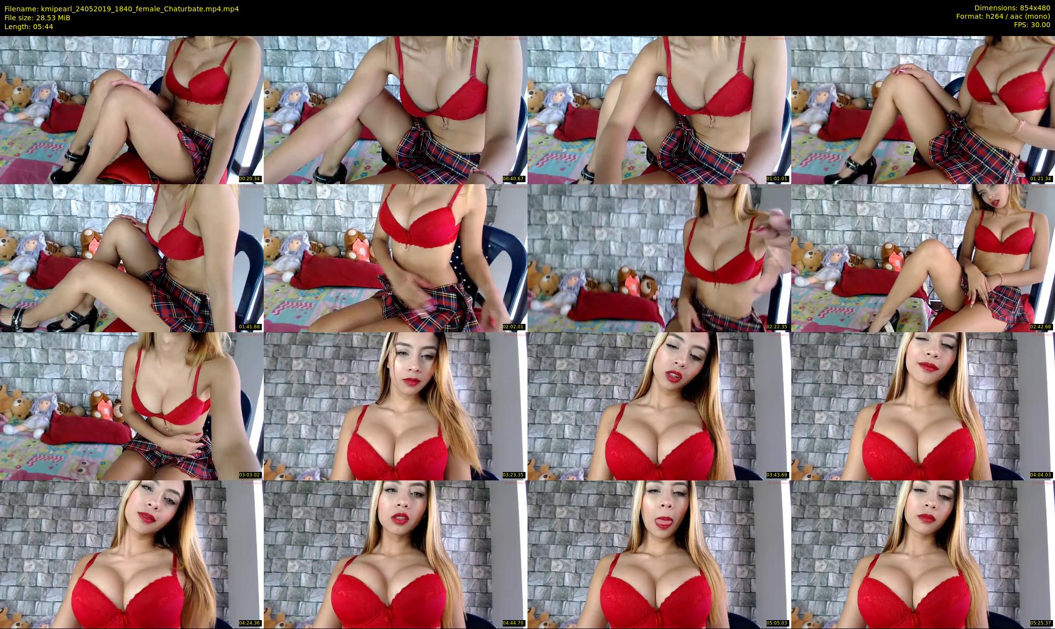 kmipearl — 6 minute Chaturbate female cam show recording, 480p, May 24, 2019