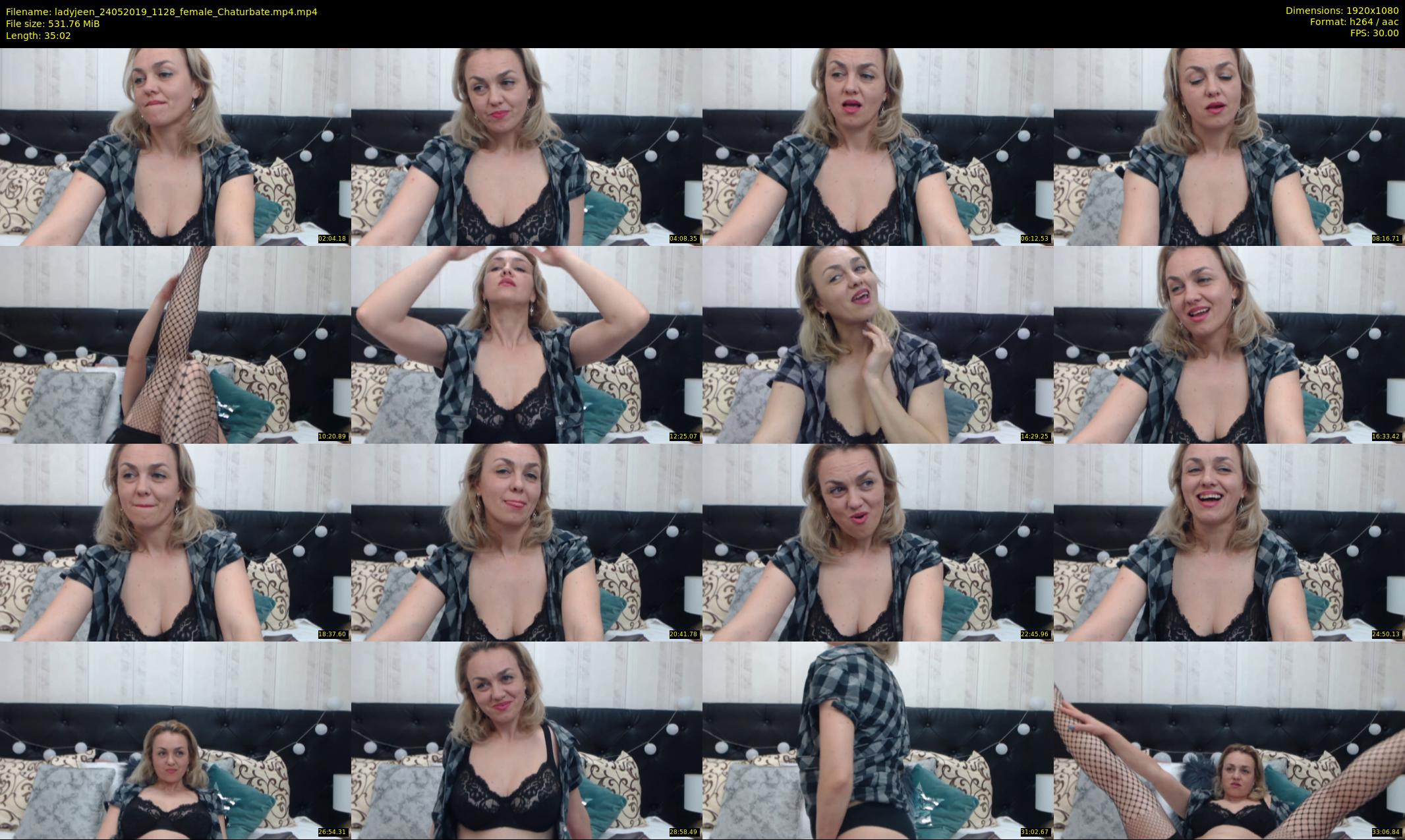ladyjeen — 36 minute Chaturbate female cam show recording, 1080p, May 24, 2019
