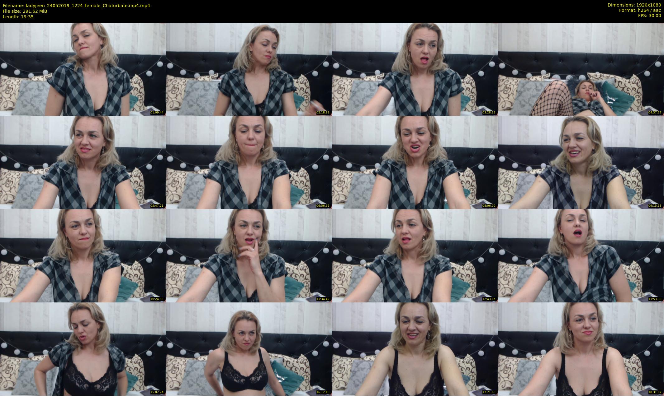 ladyjeen — 20 minute Chaturbate female cam show recording, 1080p, May 24, 2019