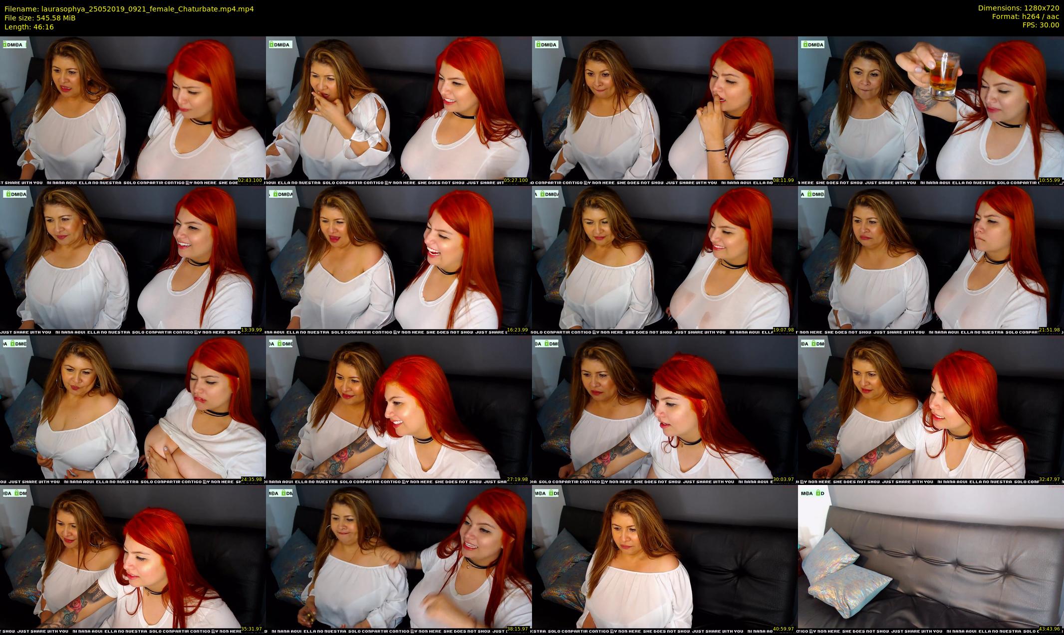 laurasophya — 47 minute Chaturbate female cam show recording, 720p, May 25, 2019