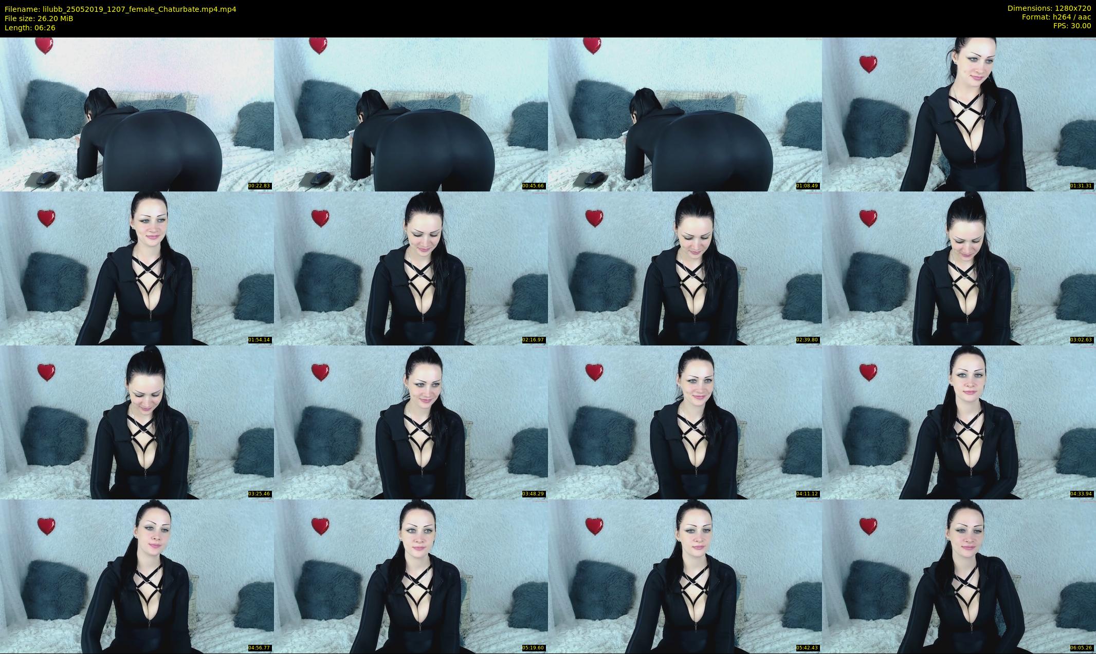 lilubb — 7 minute Chaturbate female cam show recording, 720p, May 25, 2019