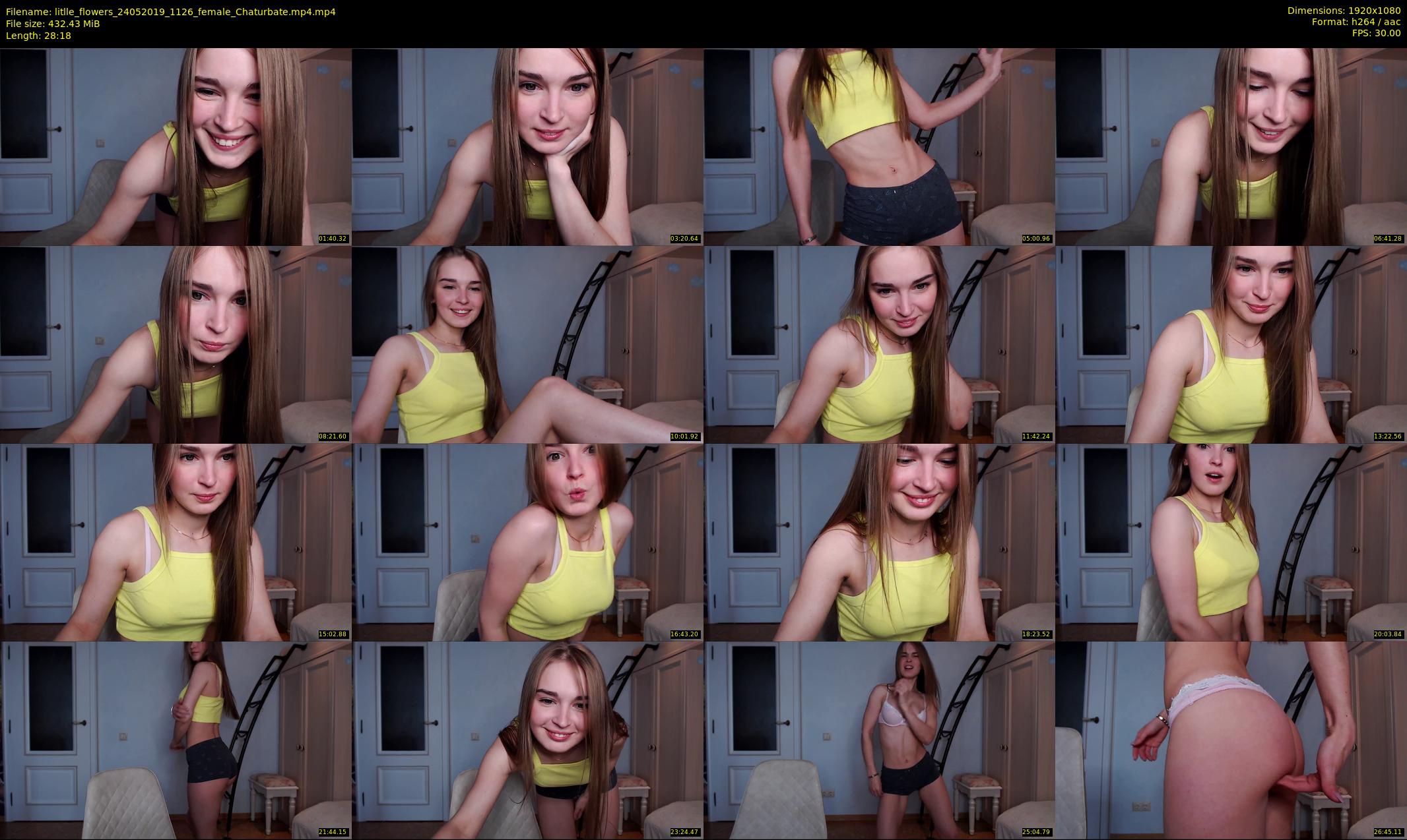 litlle_flowers — 29 minute Chaturbate female cam show recording, 1080p, May 24, 2019
