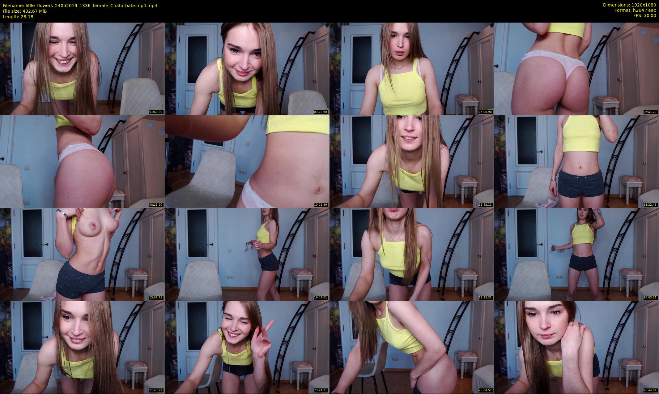 litlle_flowers — 29 minute Chaturbate female cam show recording, 1080p, May 24, 2019