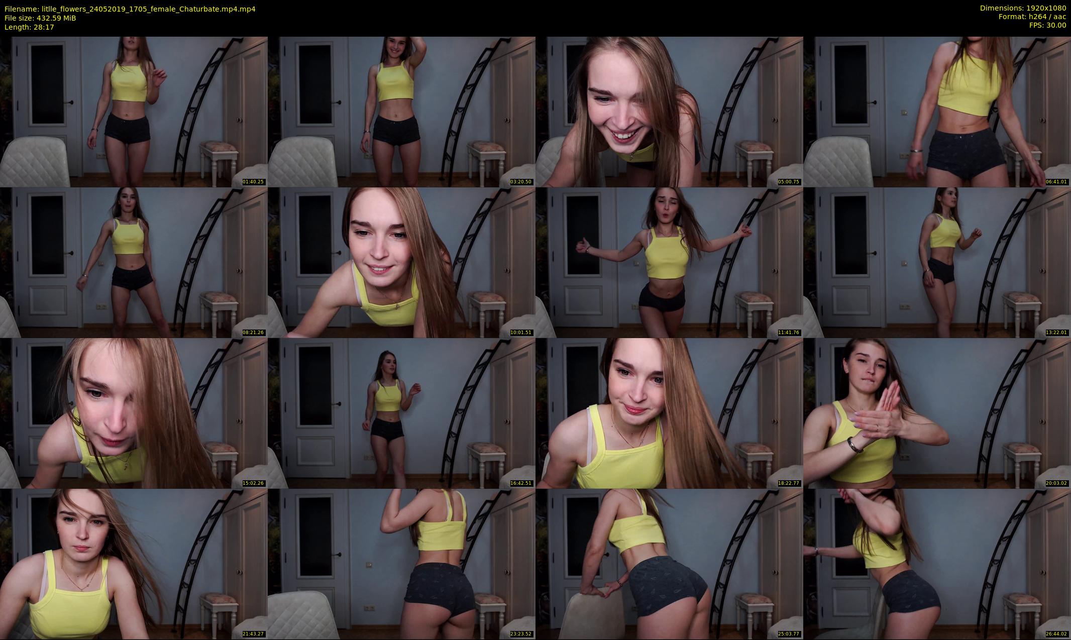 litlle_flowers — 29 minute Chaturbate female cam show recording, 1080p, May 24, 2019