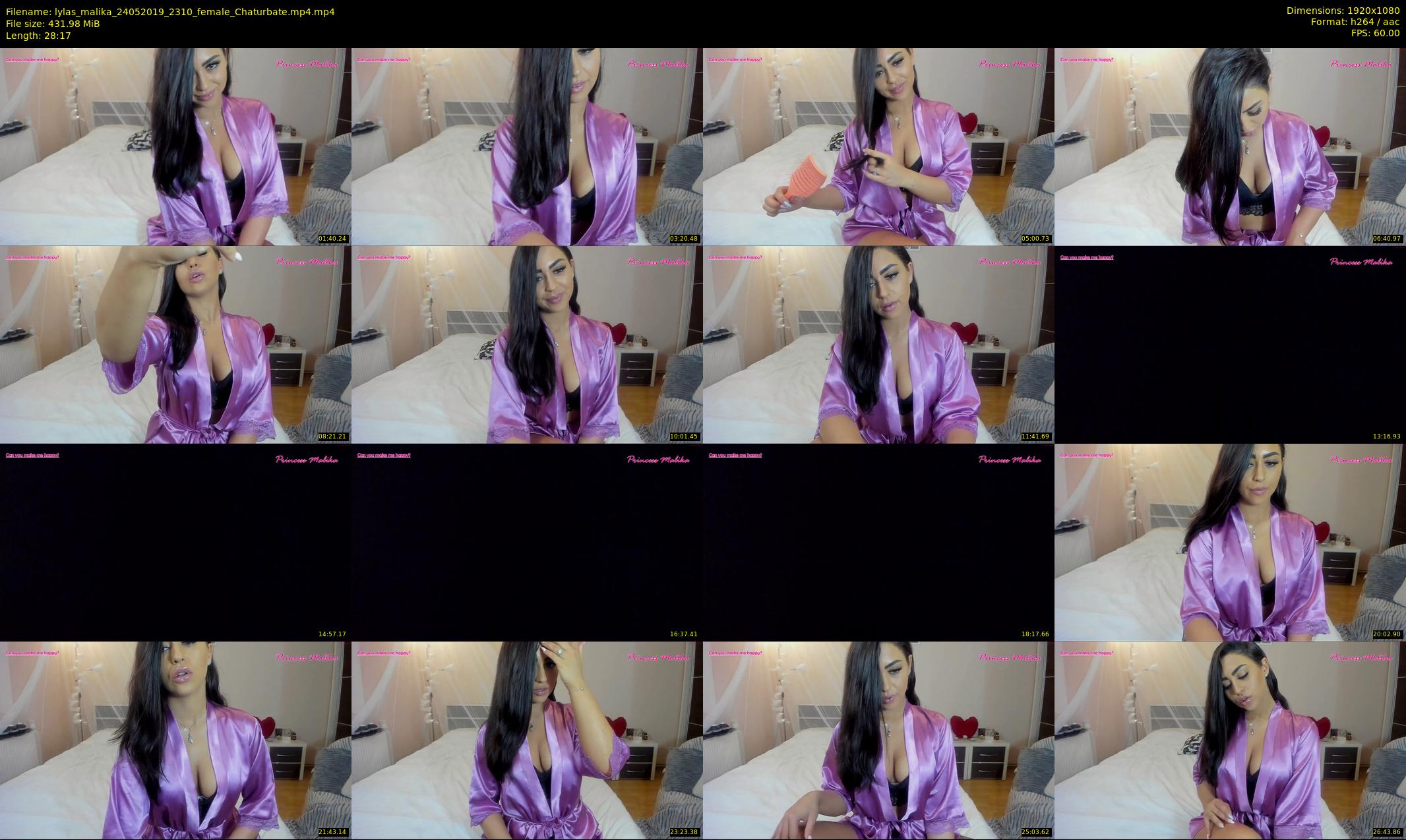 lylas_malika — 29 minute Chaturbate female cam show recording, 1080p, May 24, 2019