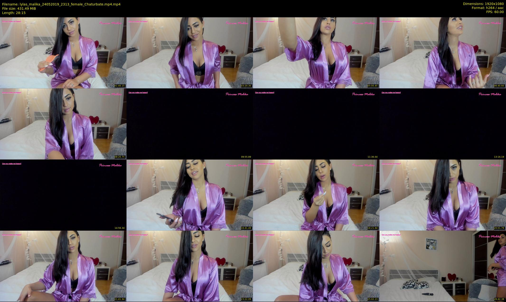lylas_malika — 29 minute Chaturbate female cam show recording, 1080p, May 24, 2019