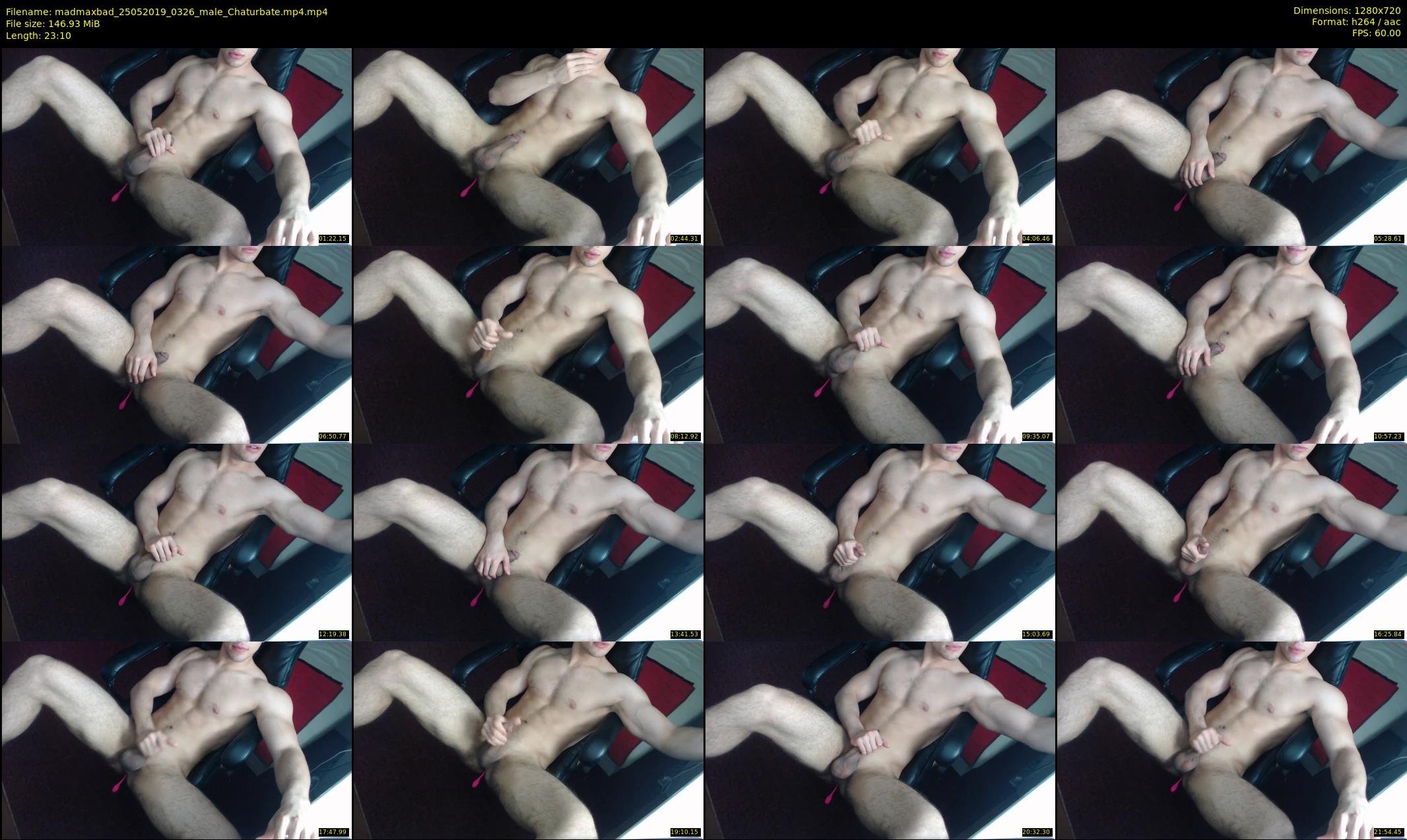 madmaxbad — 24 minute Chaturbate male cam show recording, 720p, May 25, 2019