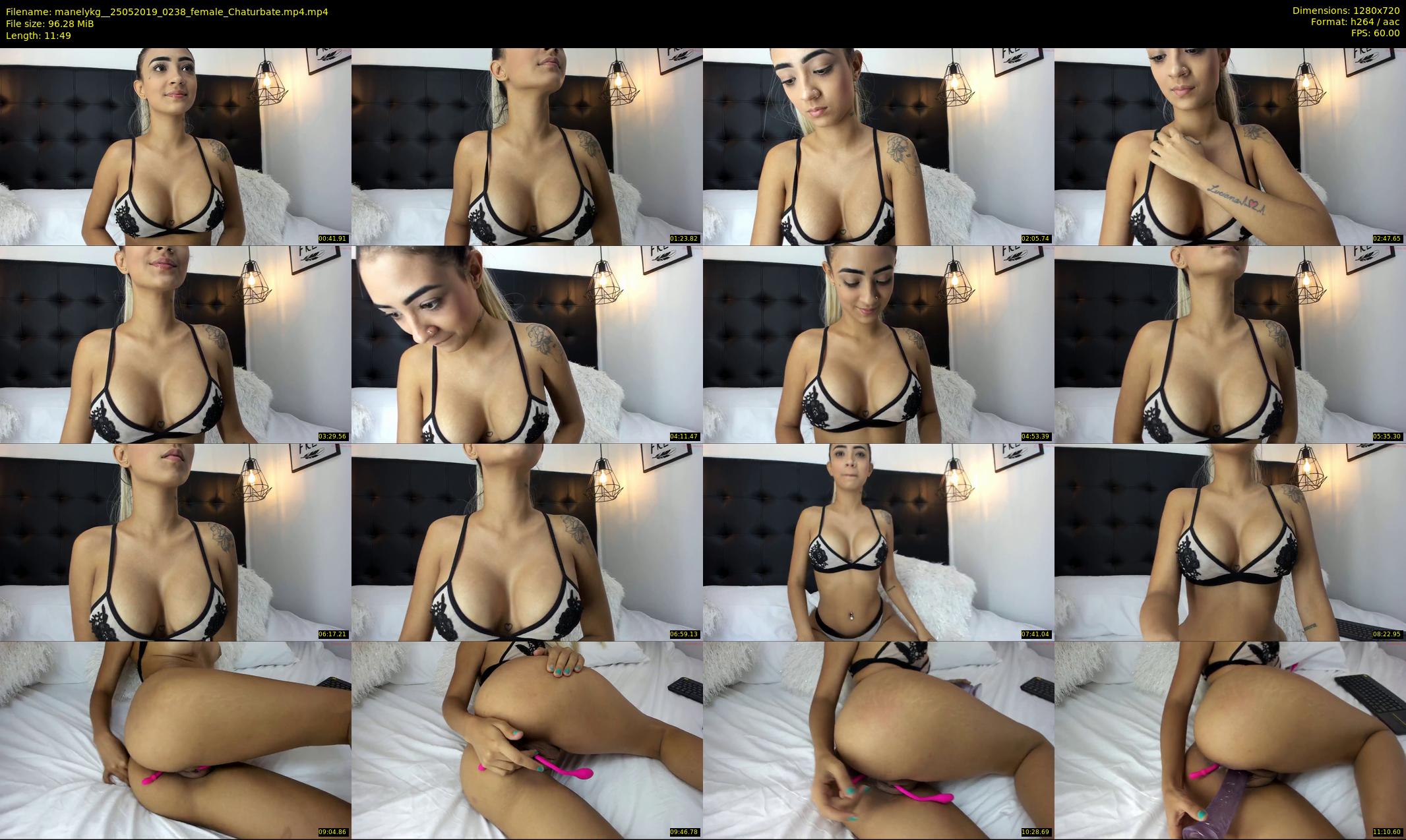 manelykg_ — 12 minute Chaturbate female cam show recording, 720p, May 25, 2019
