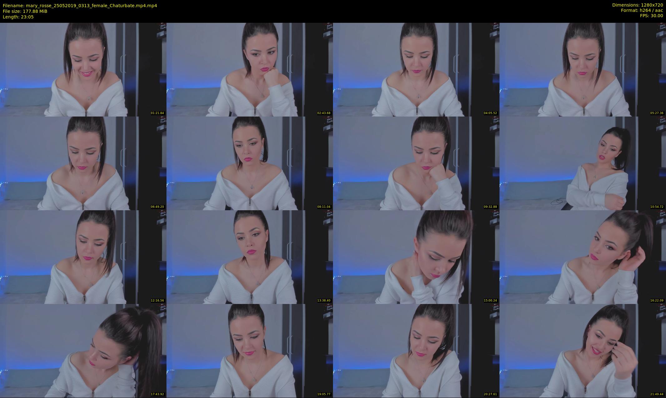 mary_rosse — 24 minute Chaturbate couple cam show recording, 720p, May 25, 2019